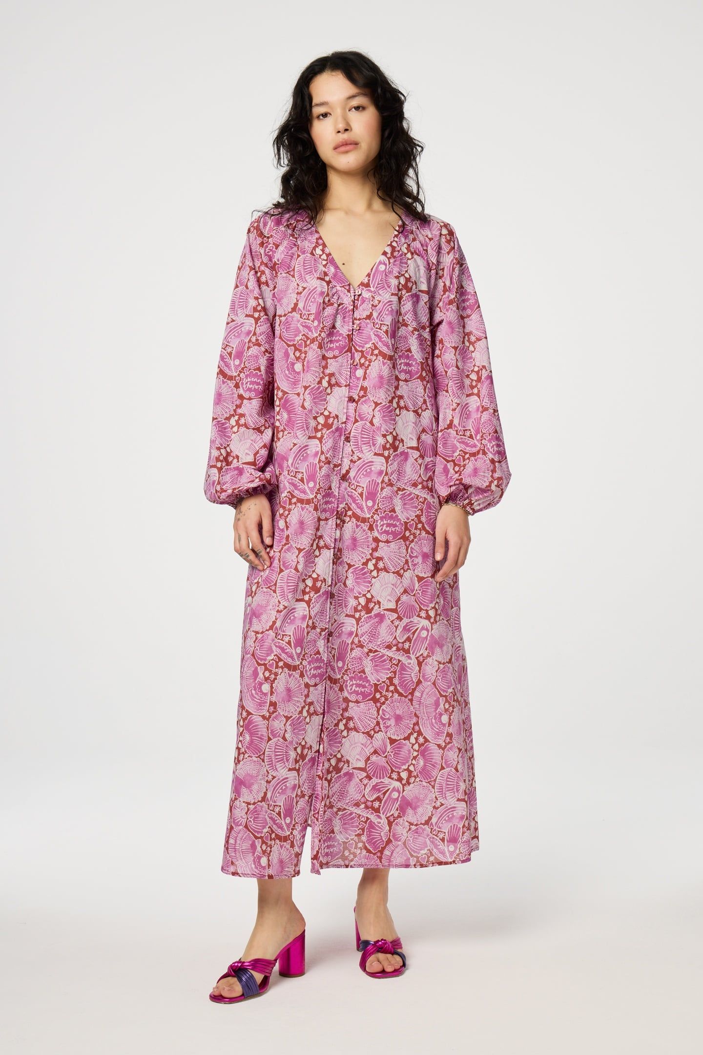 ANNALIE DRESS TILE RED/PLUM PARTY 1