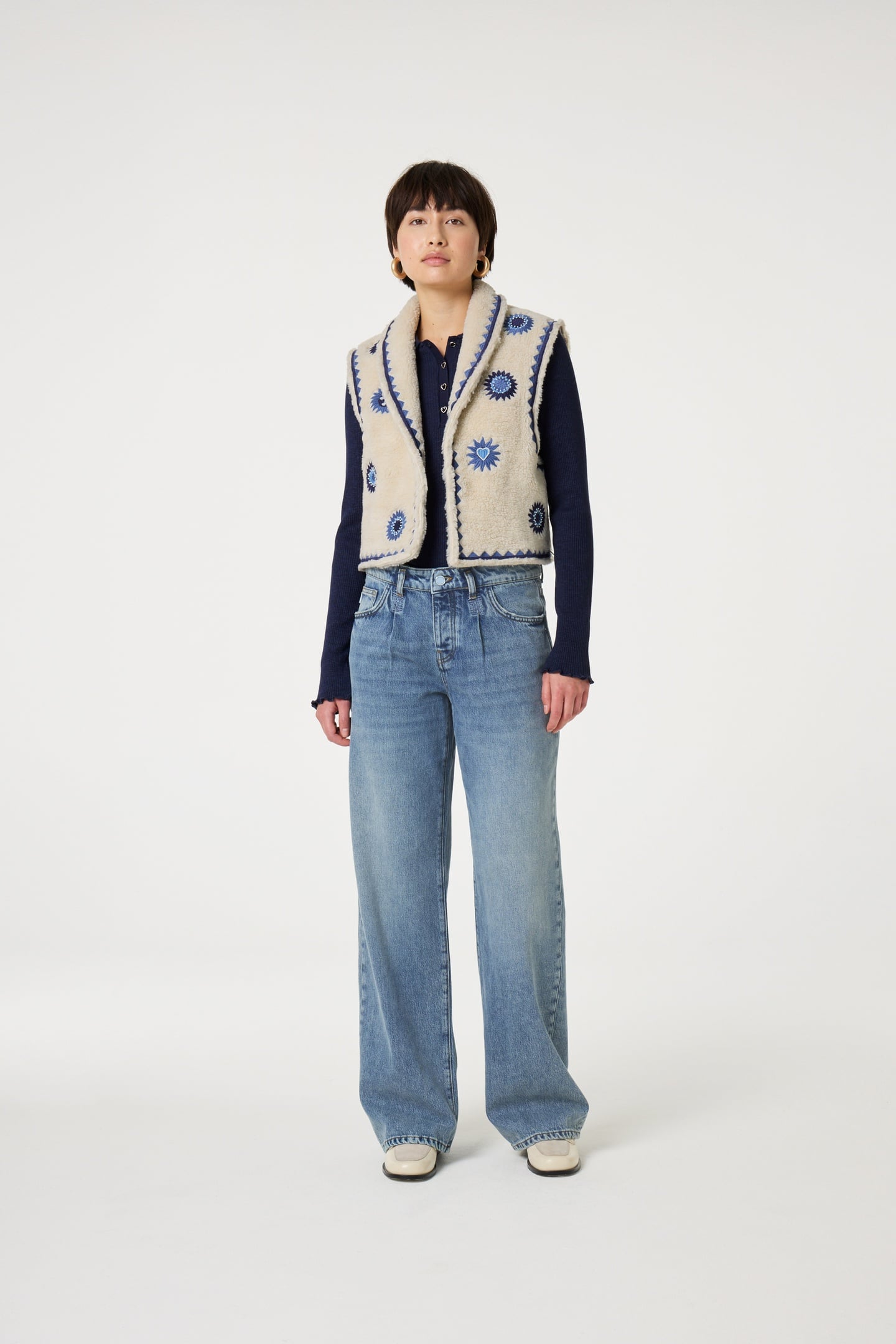 SUNNY GILET CREME BRULEE 1