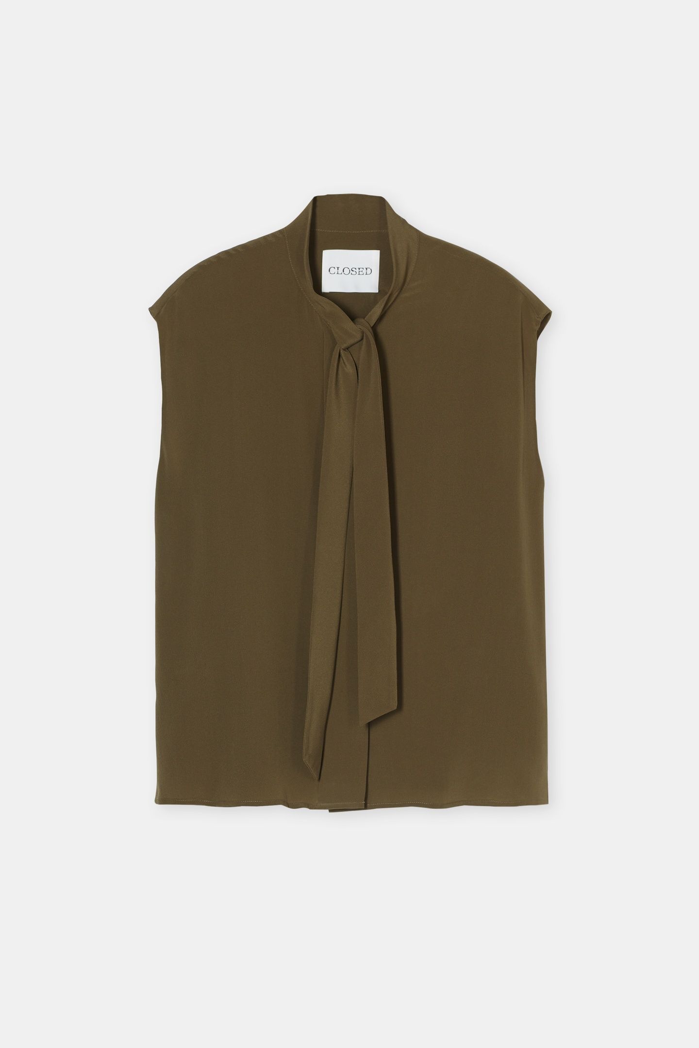 SLEEVELESS BOWTIE TOP VER GREEN 3