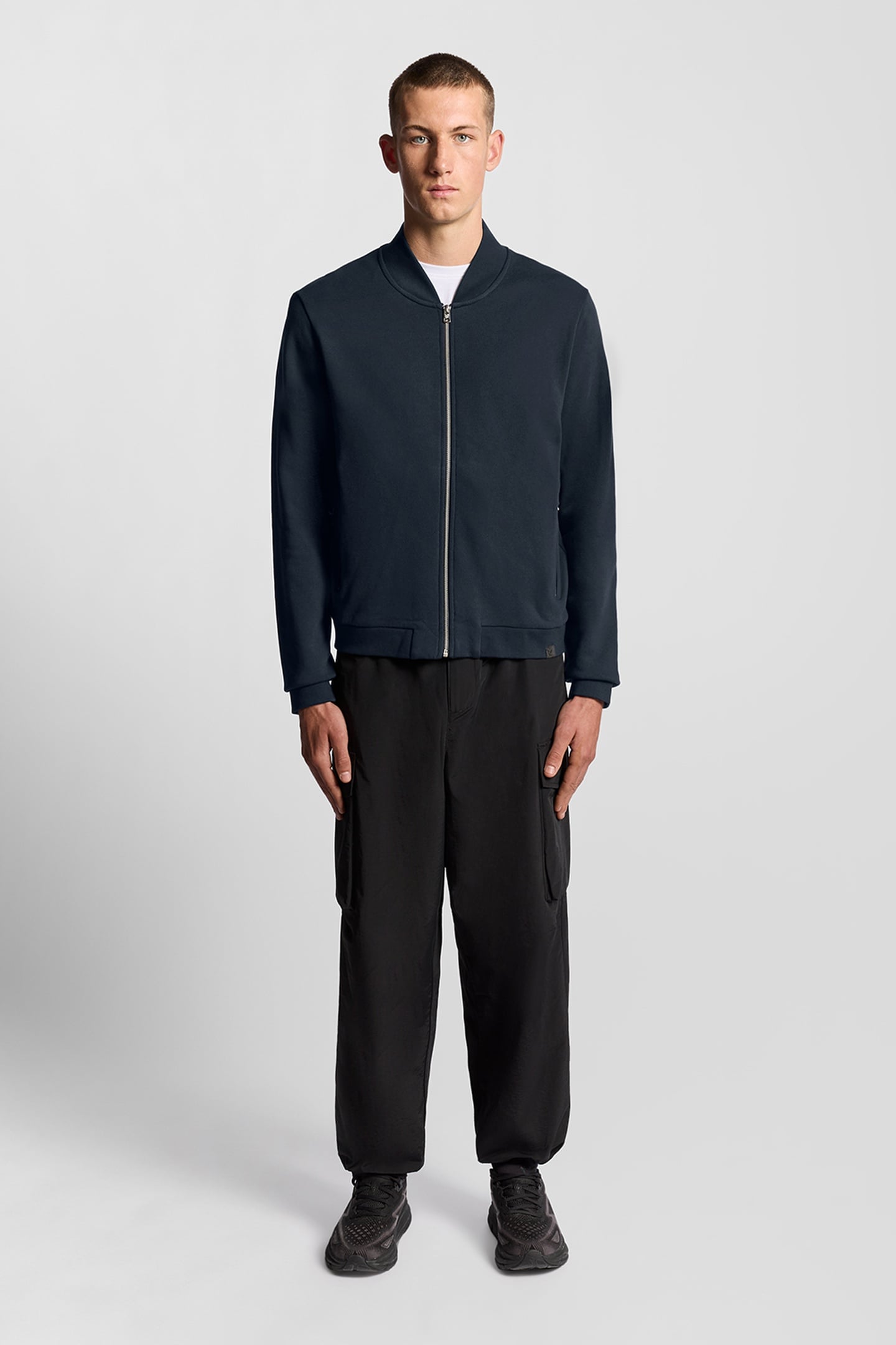 HALF RAGLAN JERSEY BOMBER DARK NAVY 2