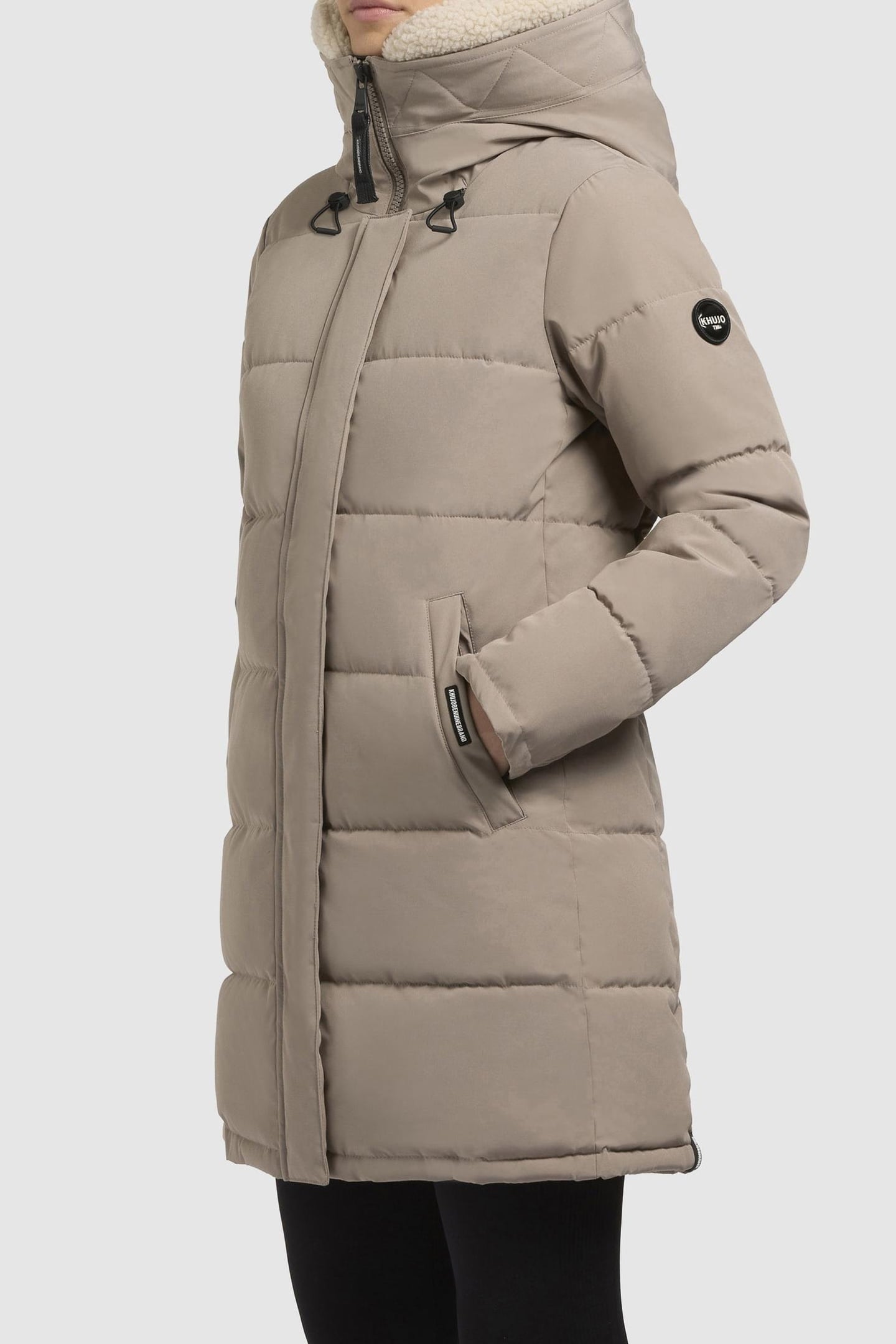 FALTD TEDDY COAT GREIGE 6