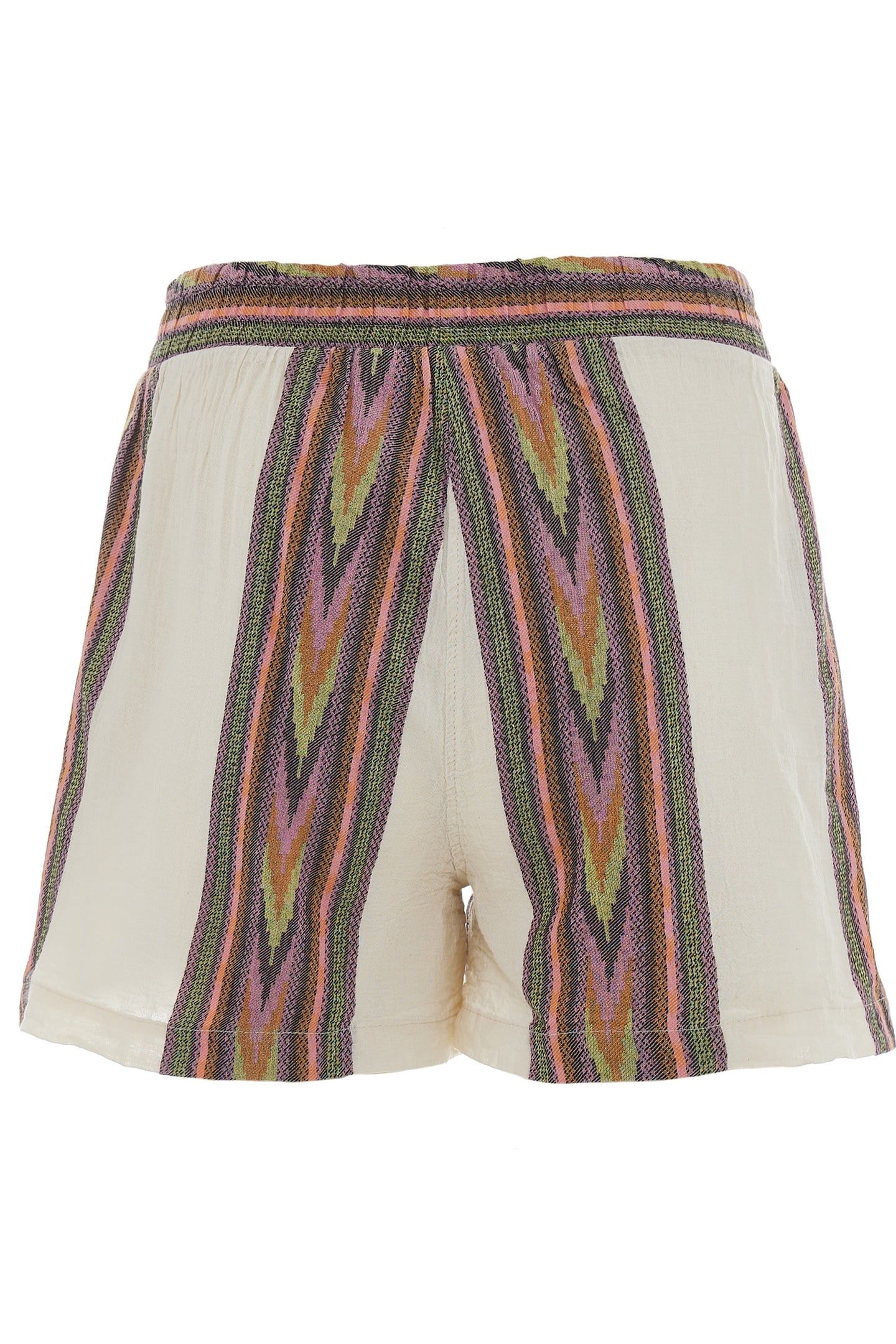 ATI SHORTS JACQUARD PINK GREEN 2