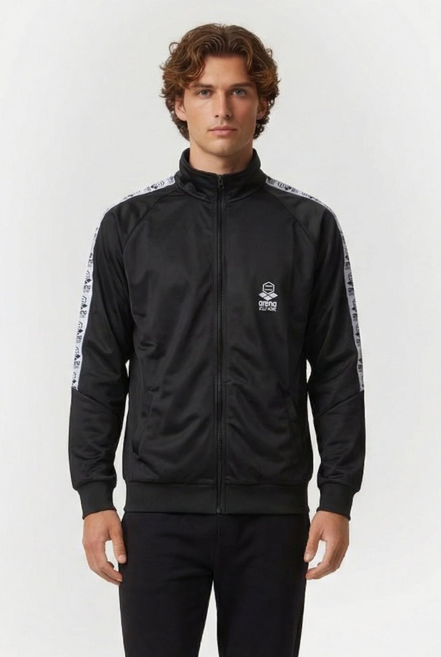 STRIPES ZIP ARENA/DOLLY NOIRE BLACK WHITE 1