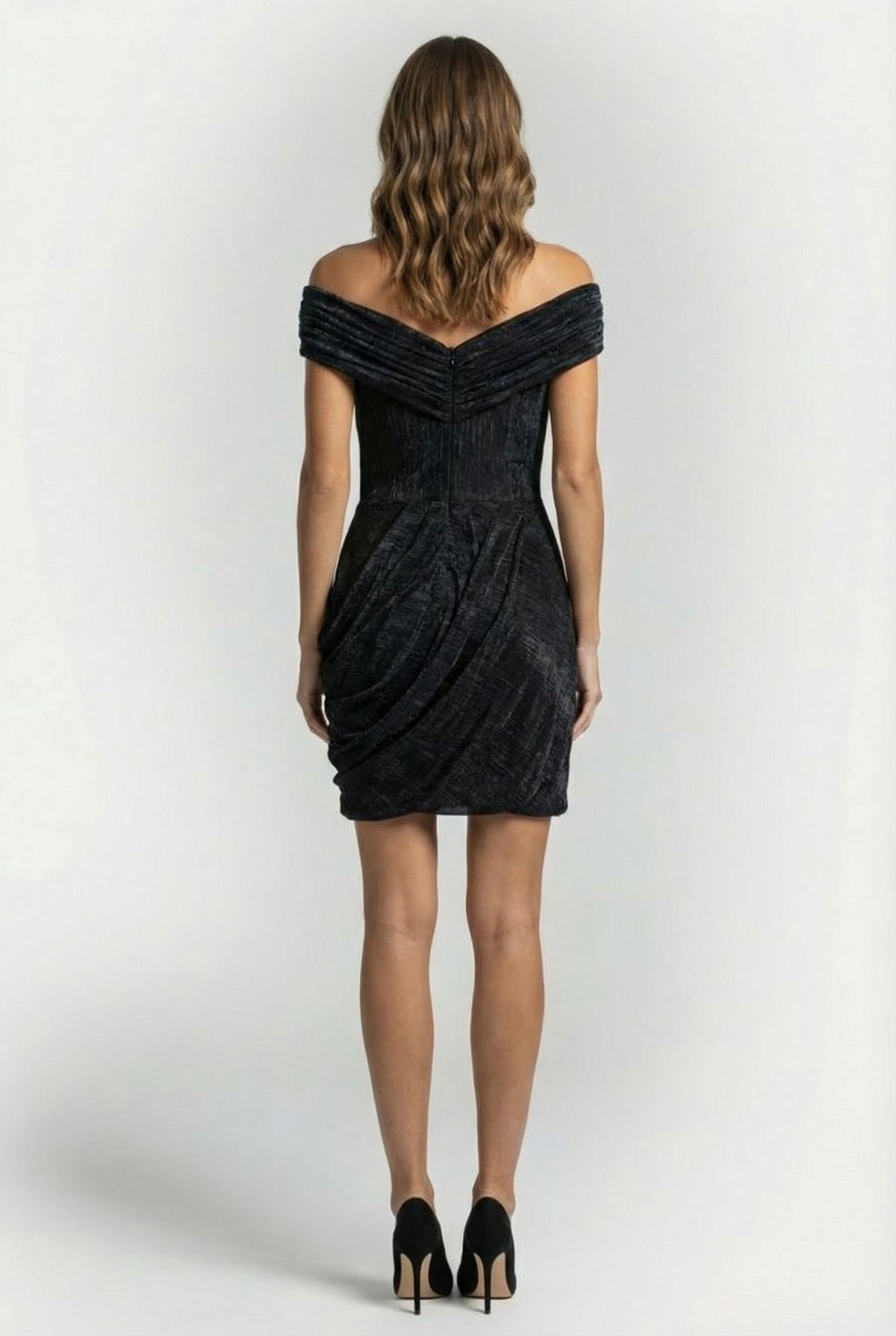 DILIE DRESS BLACK LUREX 2