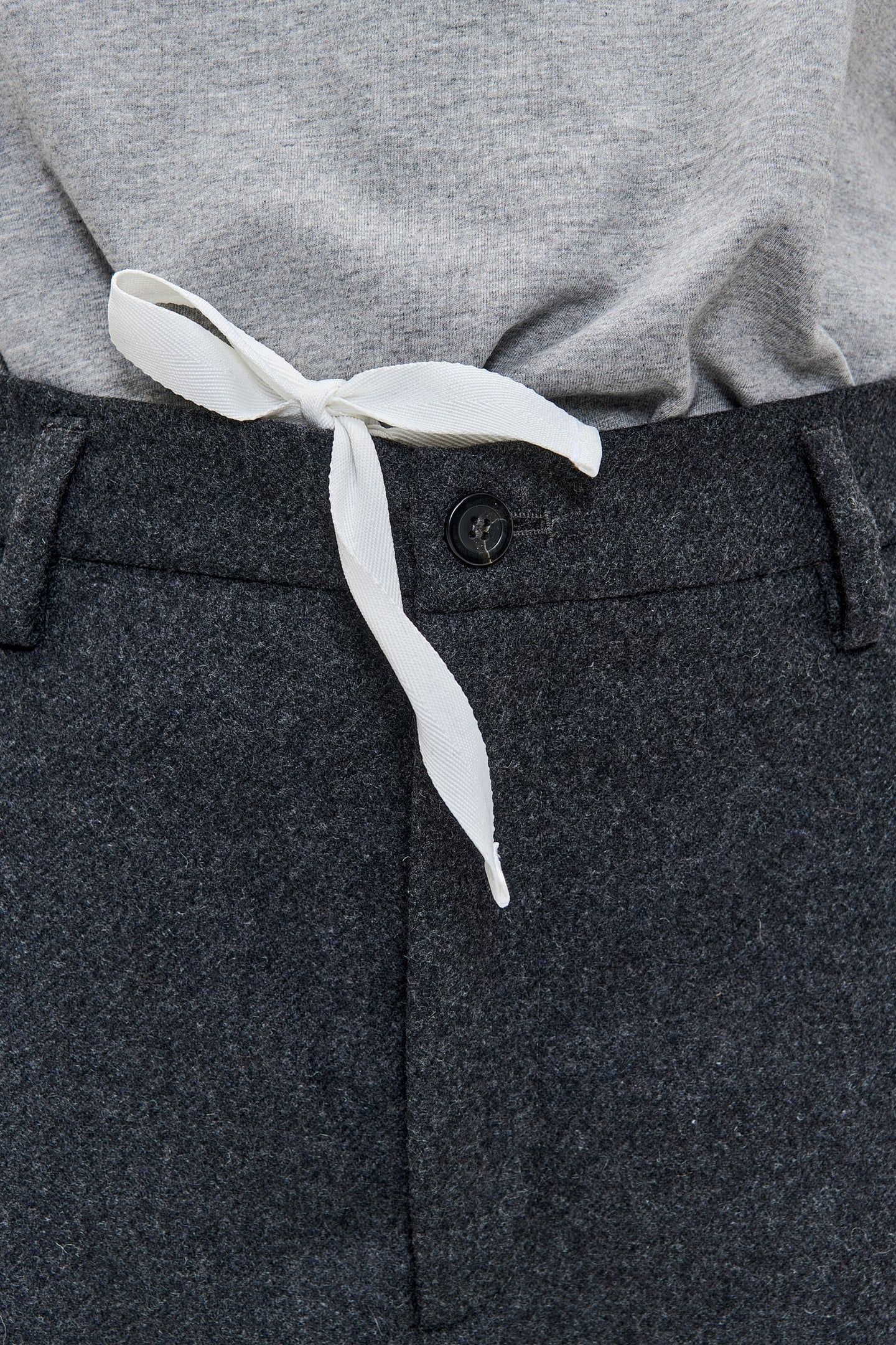 RECYCLED WOOL SOHO PANTS DEEP CHARCOAL 5