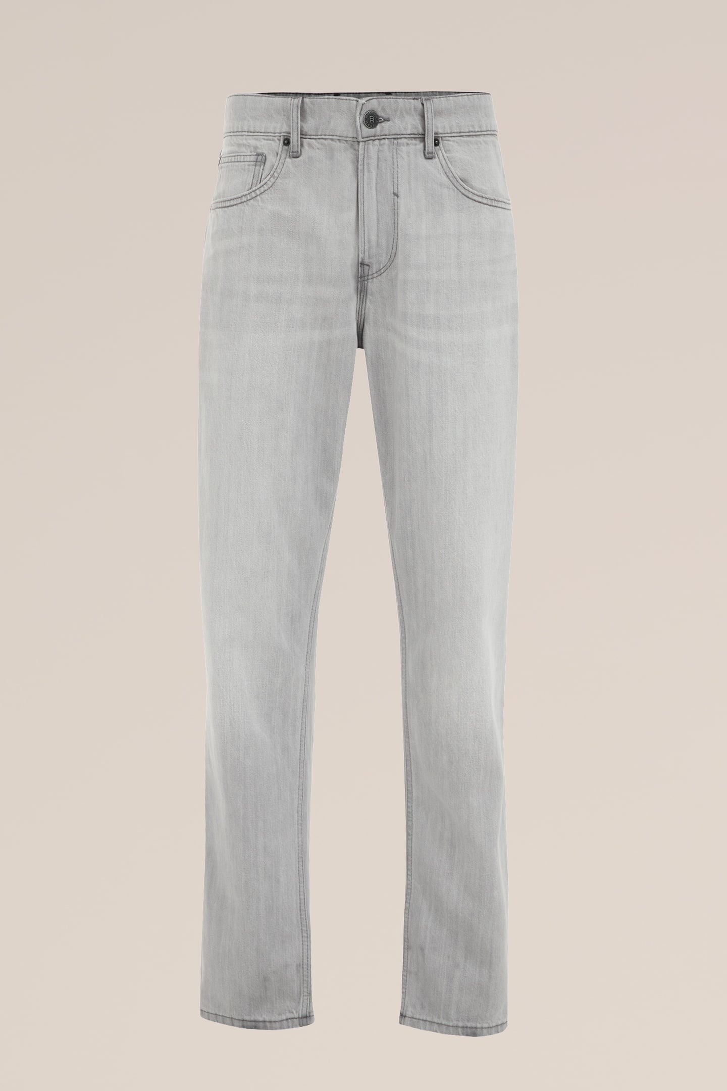 5-POCKET MID WAIST LIGHT GREY 4