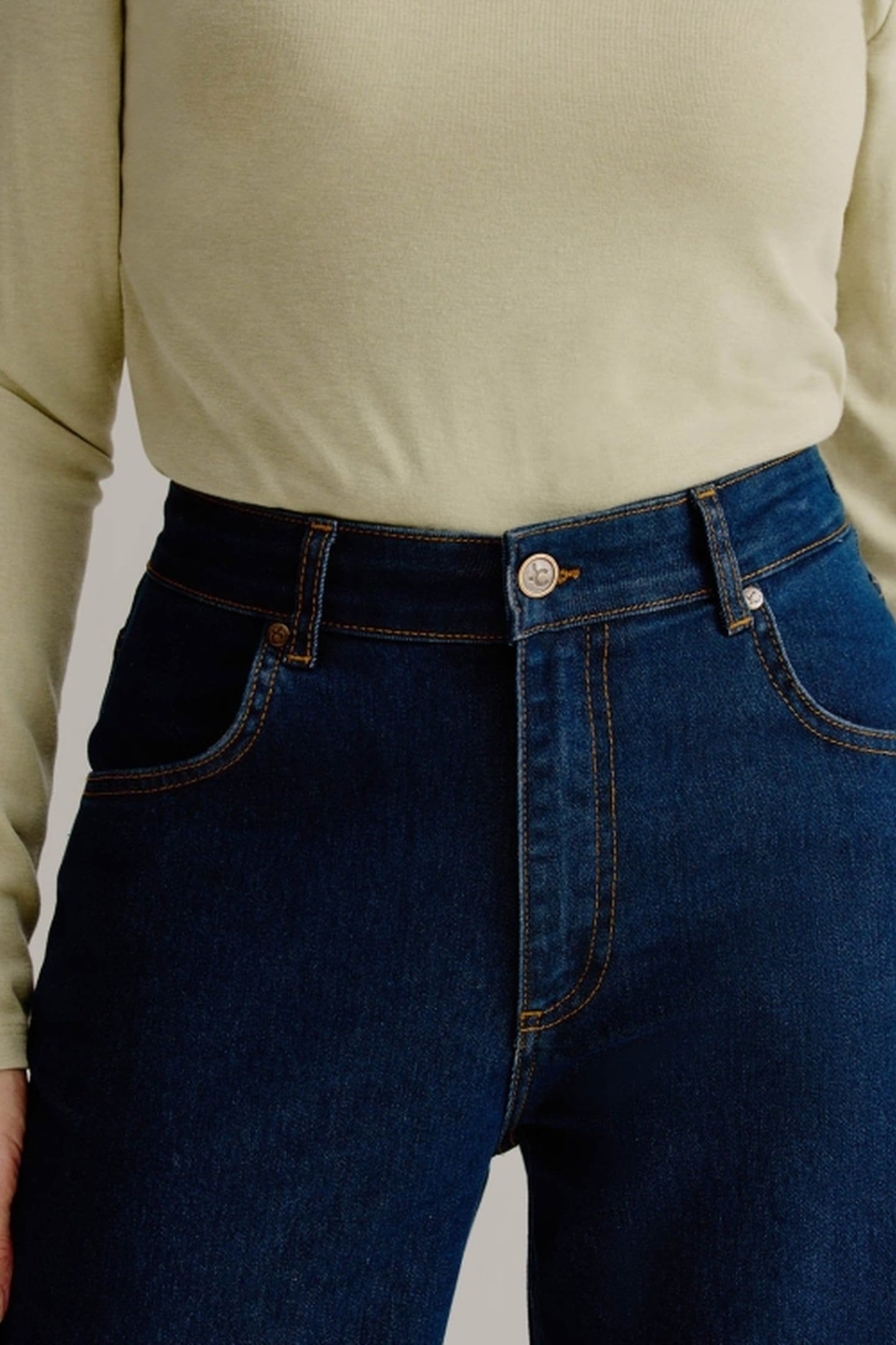 LINC PANTS MID BLUE JEANS 4