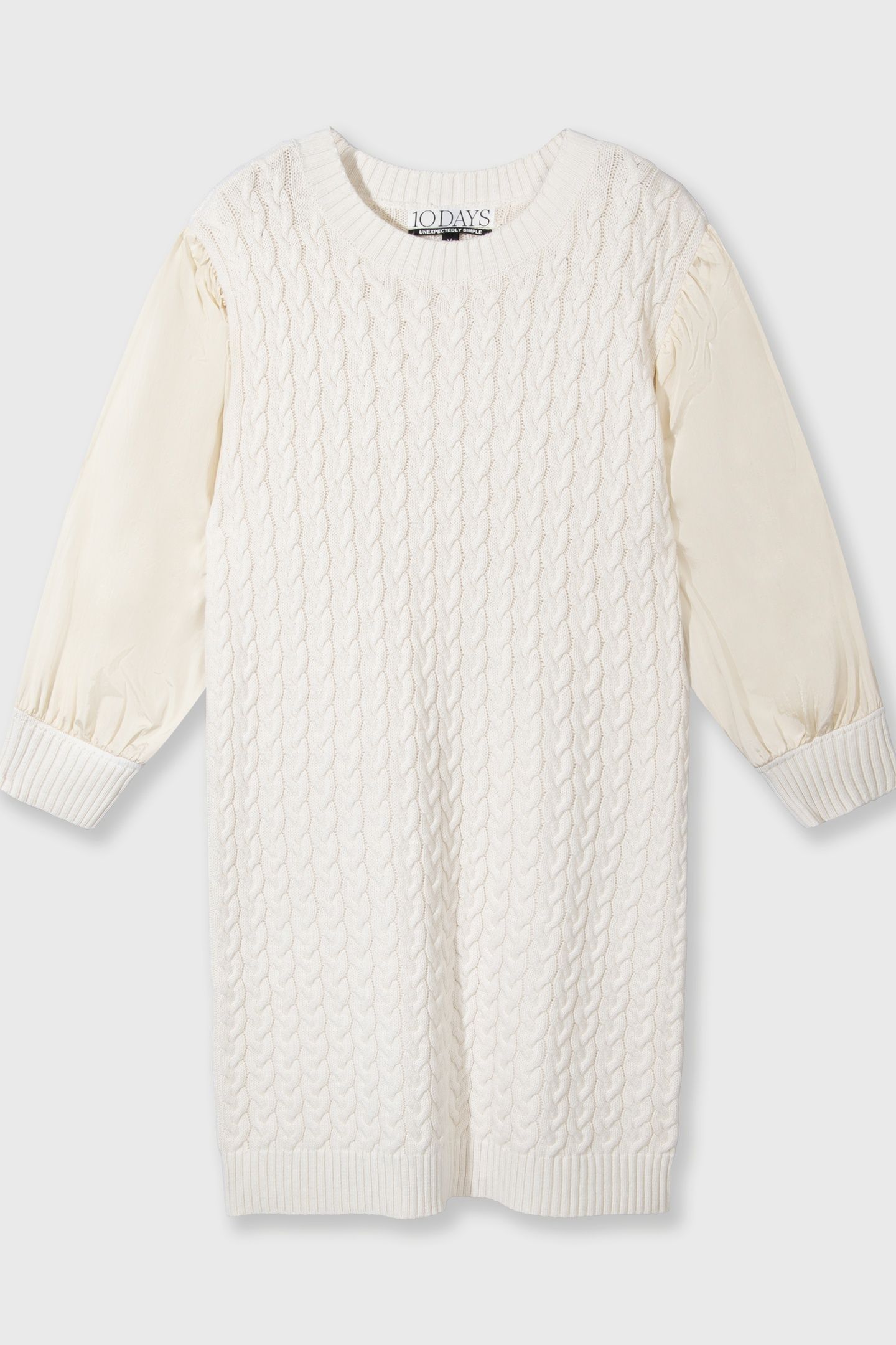 CABLE KNIT DRESS 1302 4