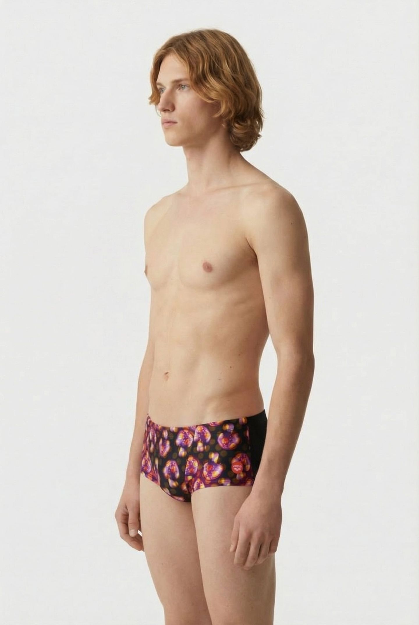 MEN'S CRAZY ARENA SWIM LOW WAIST SHORT A BLACK MULTI 3