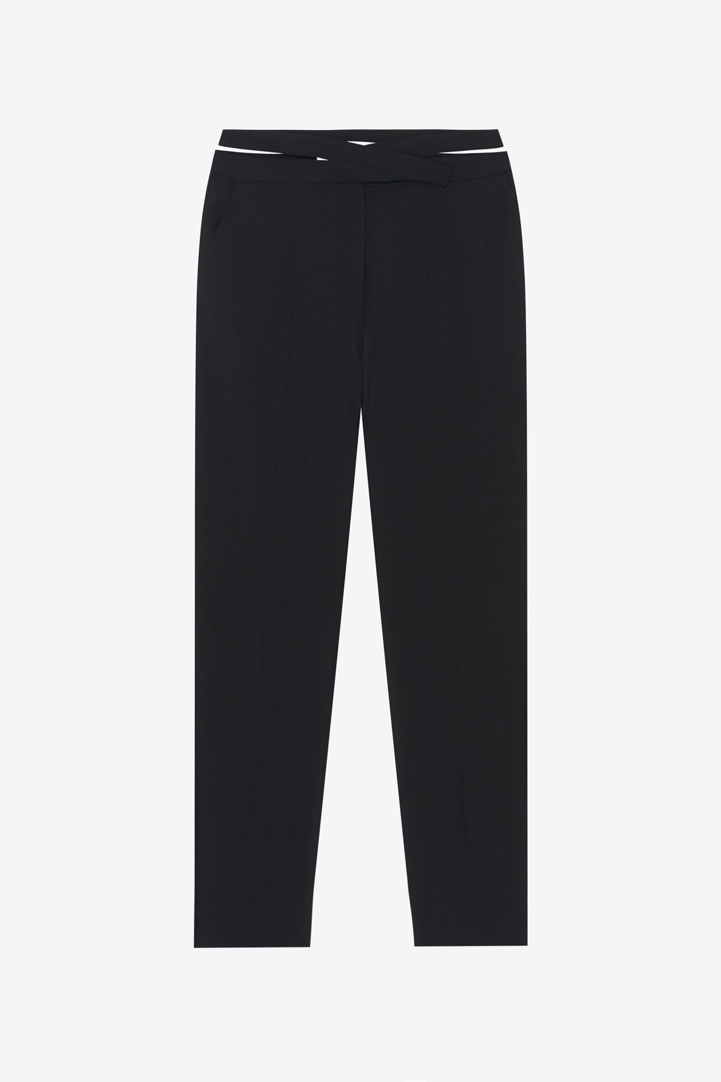 LUADA TROUSER BLACK LUREX 3