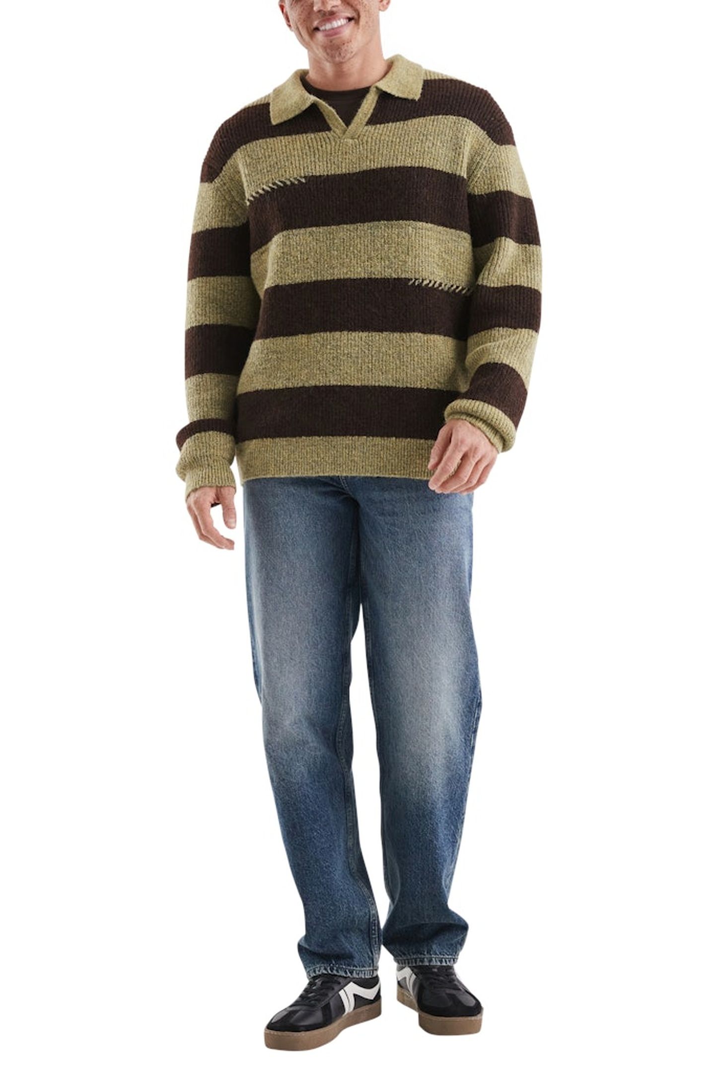 S.OLIVER-QS PULLOVER GREEN 1