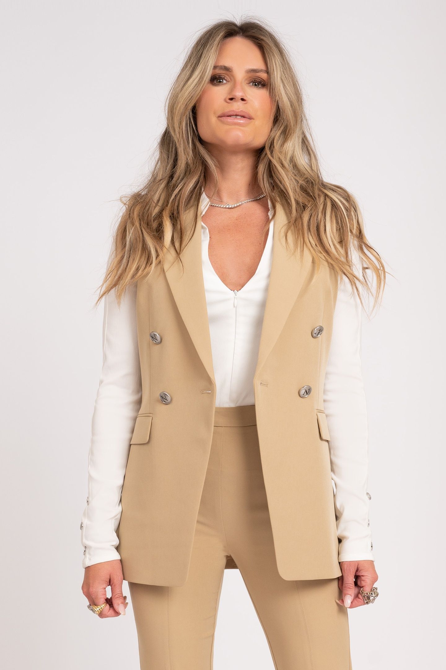 BOLINAS WAISTCOAT CASHEW 1