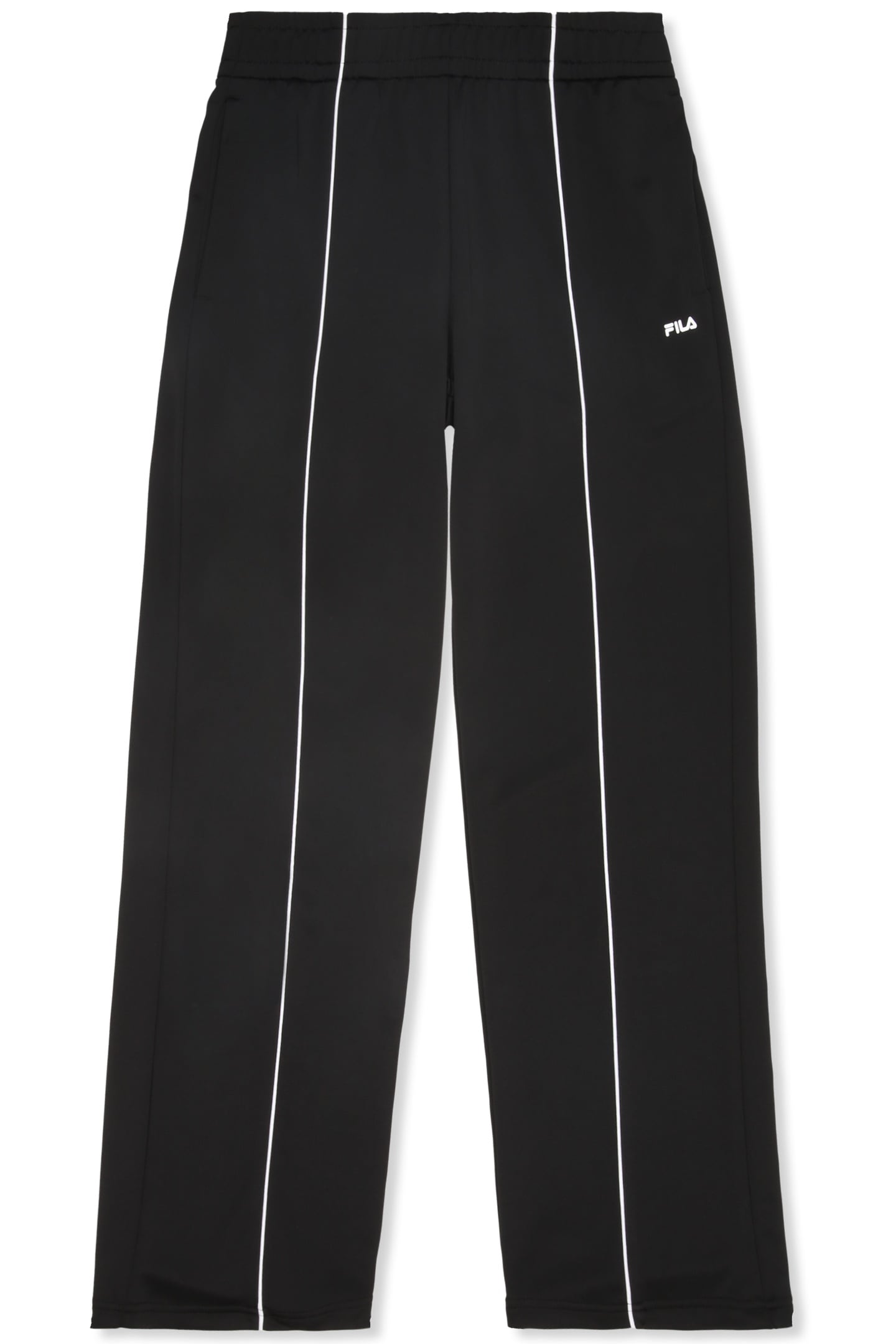 RIVOLI WIDE TRACK PANTS BLACK 5