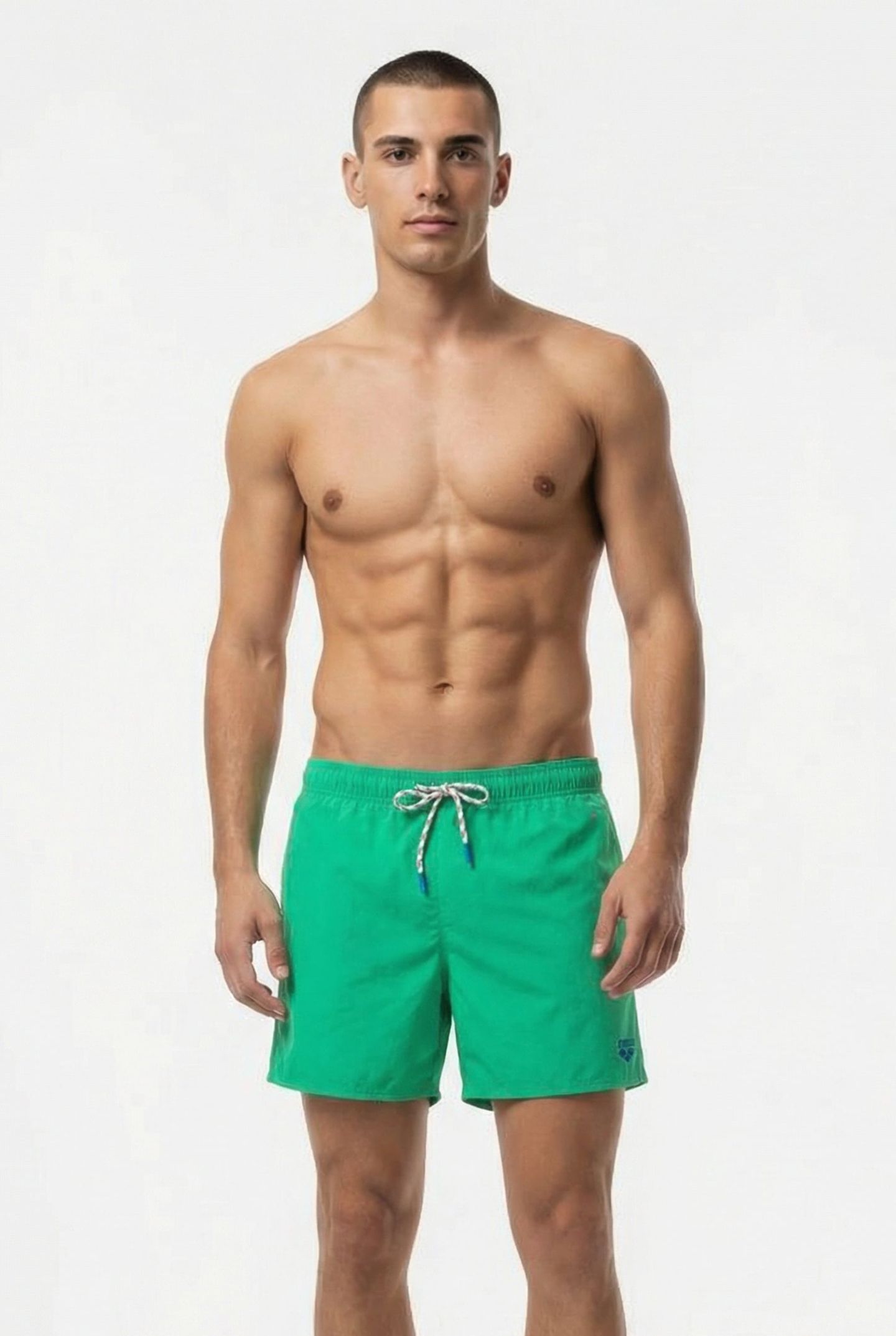 MEN'S ARENA PRO-FILE BEACH L-SHORT GREEN QUARTZ-ROYAL 1