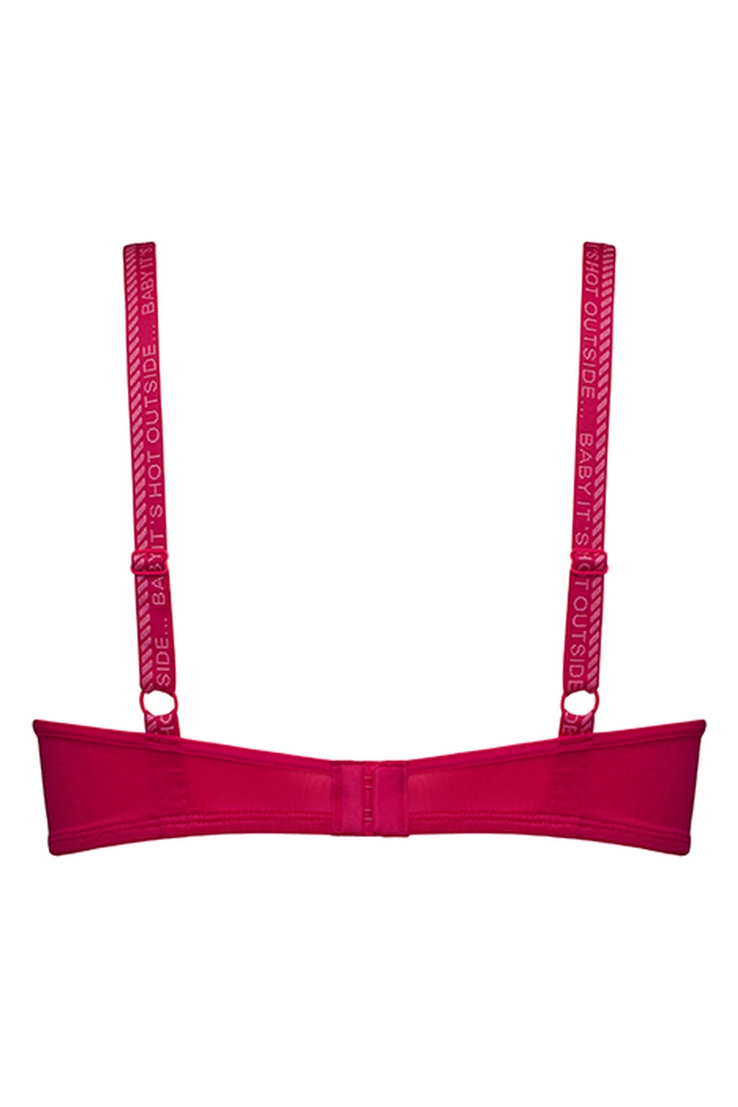 DAME DE PARIS AZALEA RED BALCONY BRA 5