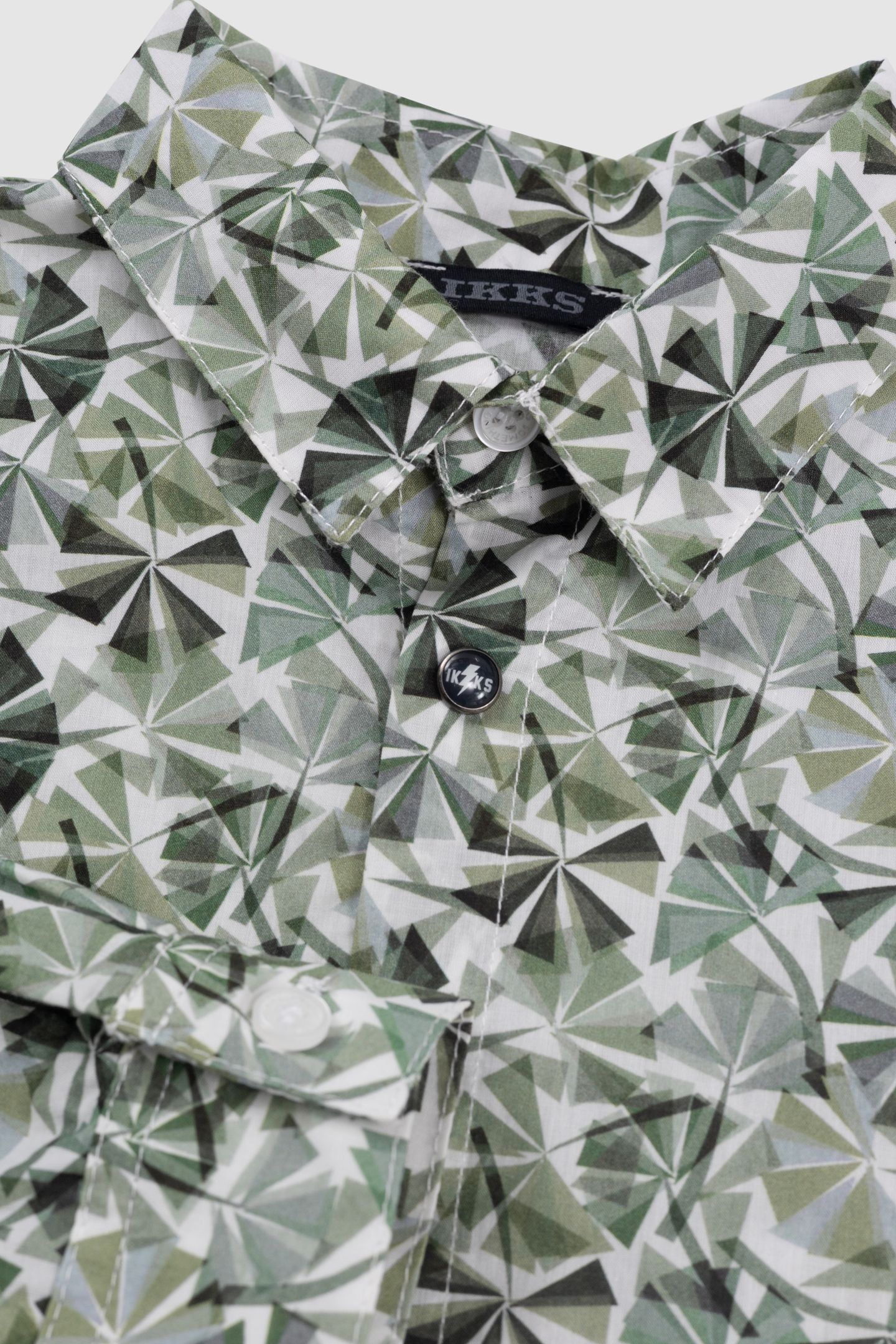 GREEN PRISM LIBERTY FABRIC SHIRT 5