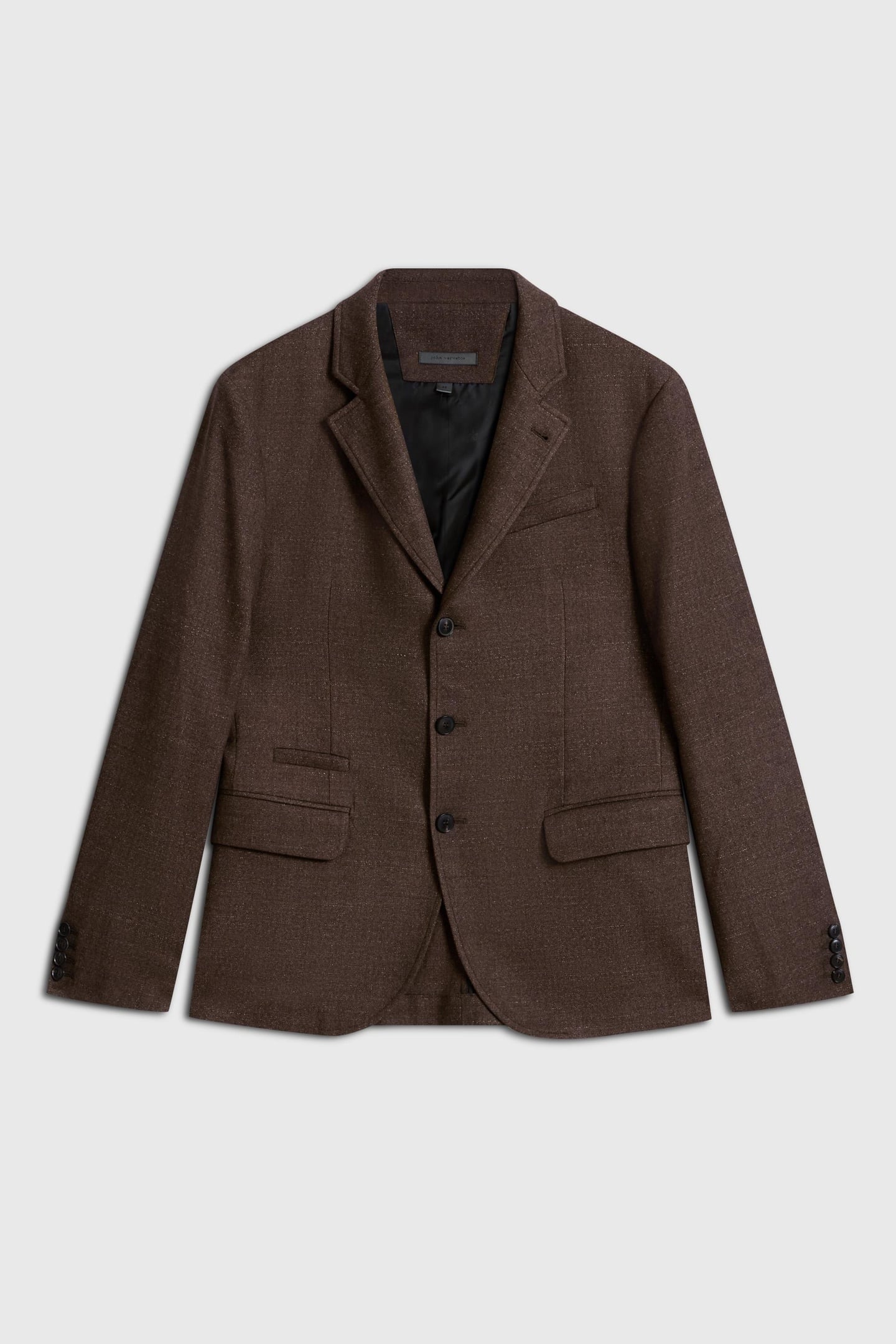 RIND JACKET - SLIM FIT NOTCH LAPEL JACKE OLD BARK 2