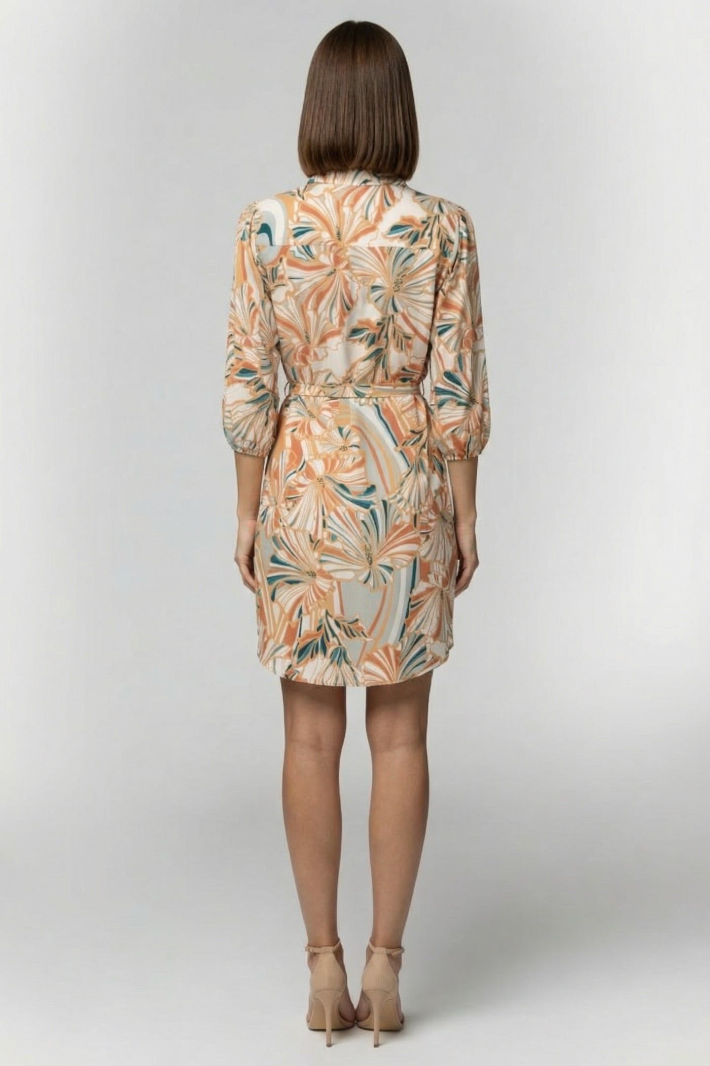 TUNIC NOELLE IN OFFWHITE WITH MARITIMO PRINT 2