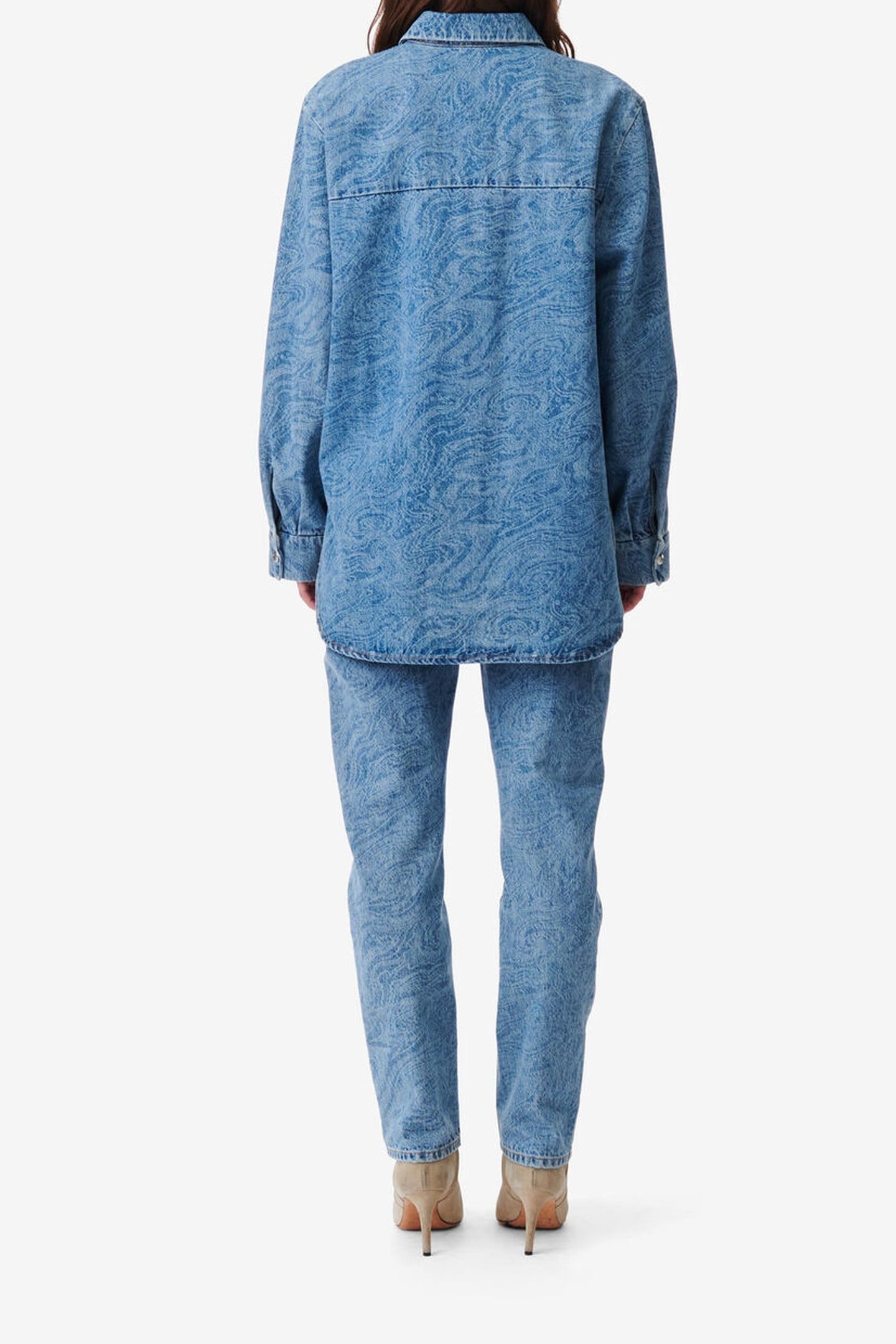 PAMPELOO OVERSHIRT LASER DENIM 2