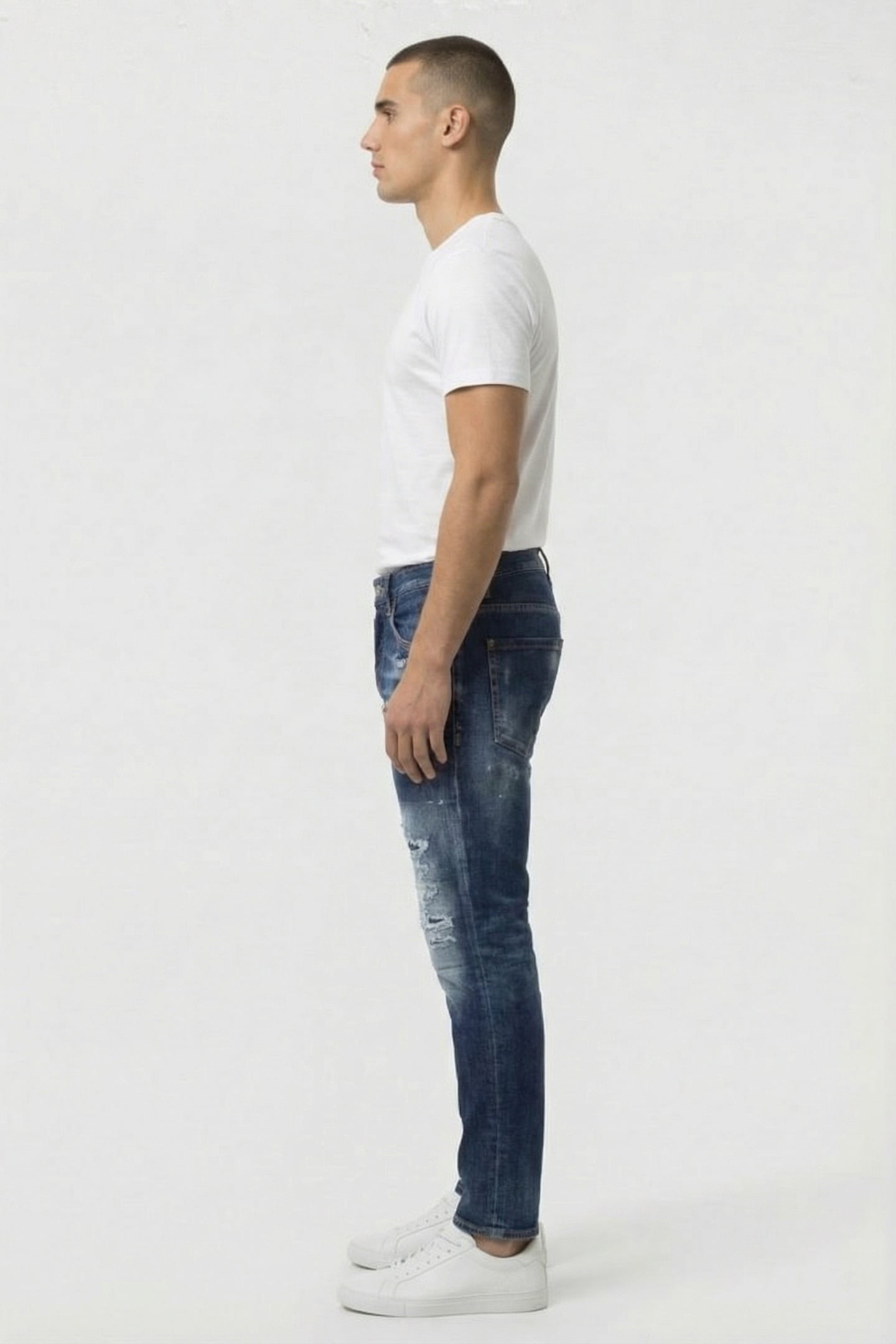 JEANS 5 POCKETS BLUE 3