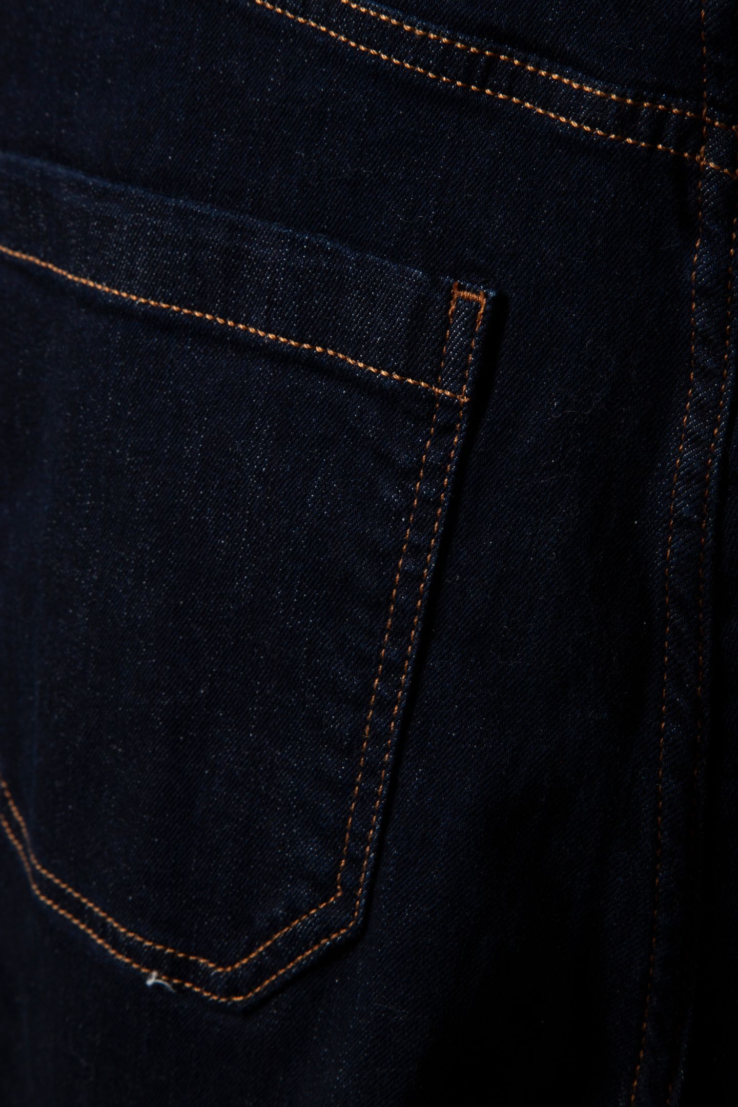 STRETCH WIDE FLARE DENIM CLEAN INDIGO 4