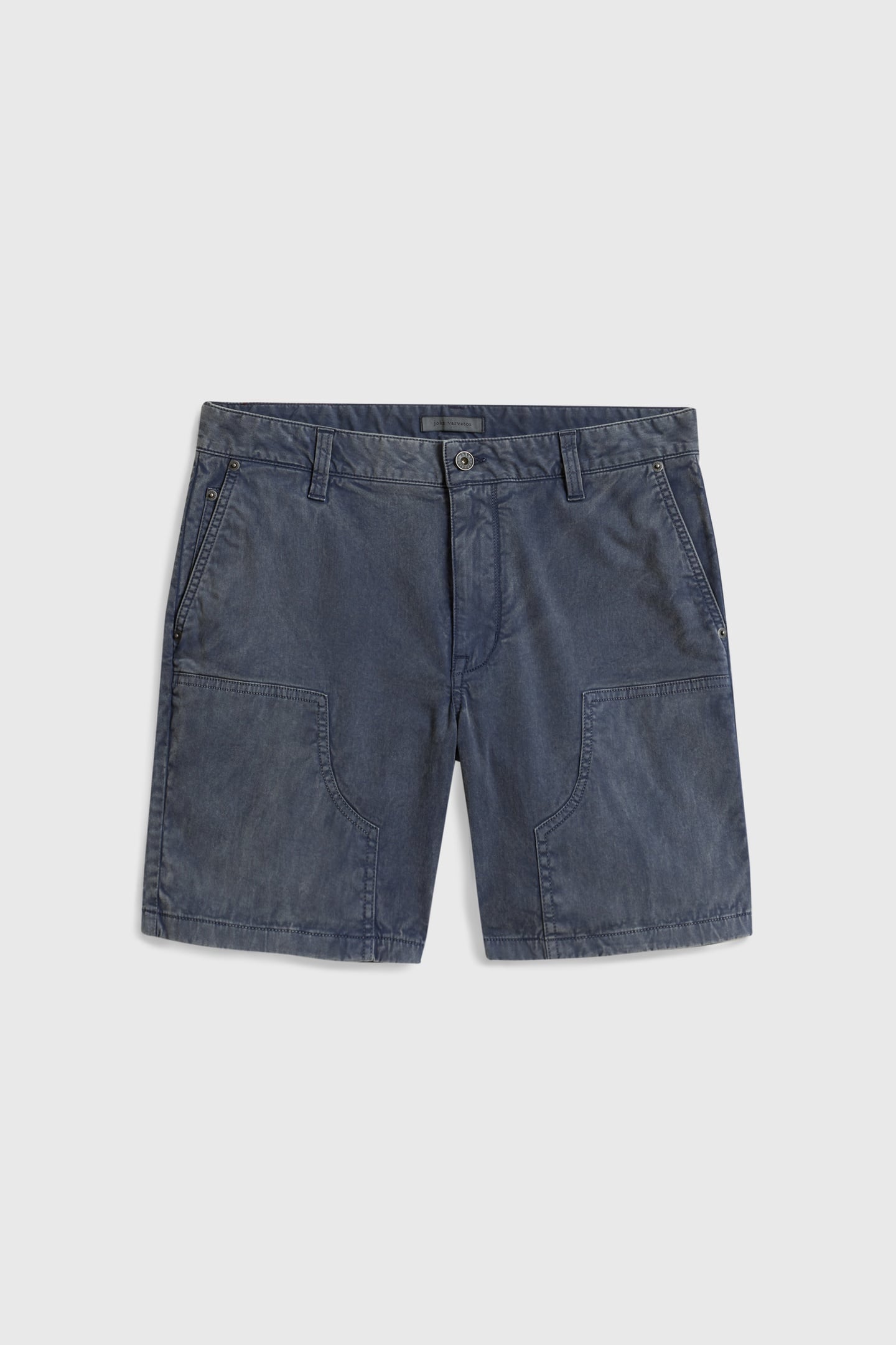 JAYDEN DOUBLE KNEE SHORTS LAKE BLUE 2