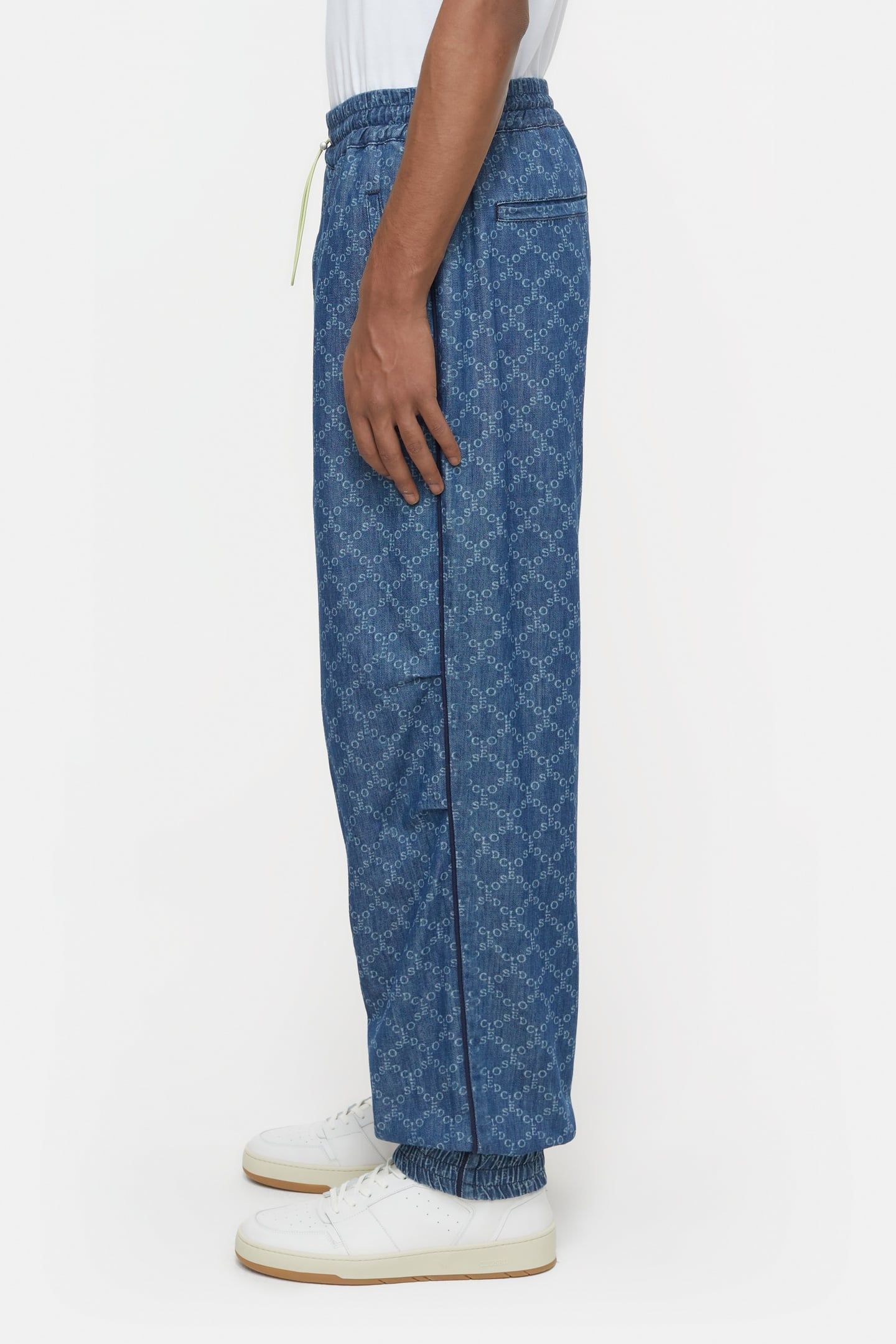 TRACK SUIT PANTS JEANS MID BLUE 5