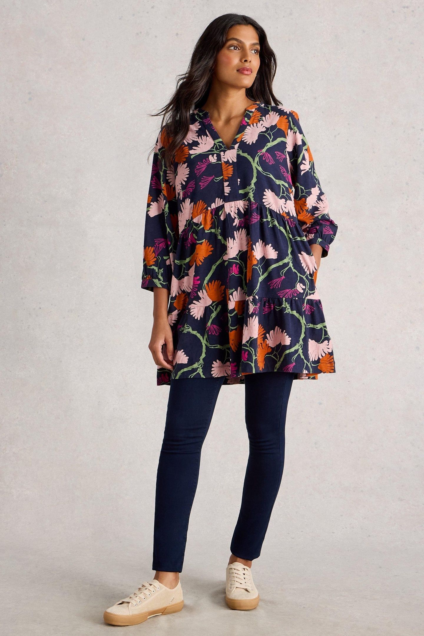 MARTA TUNIC BLUE PRINT 1