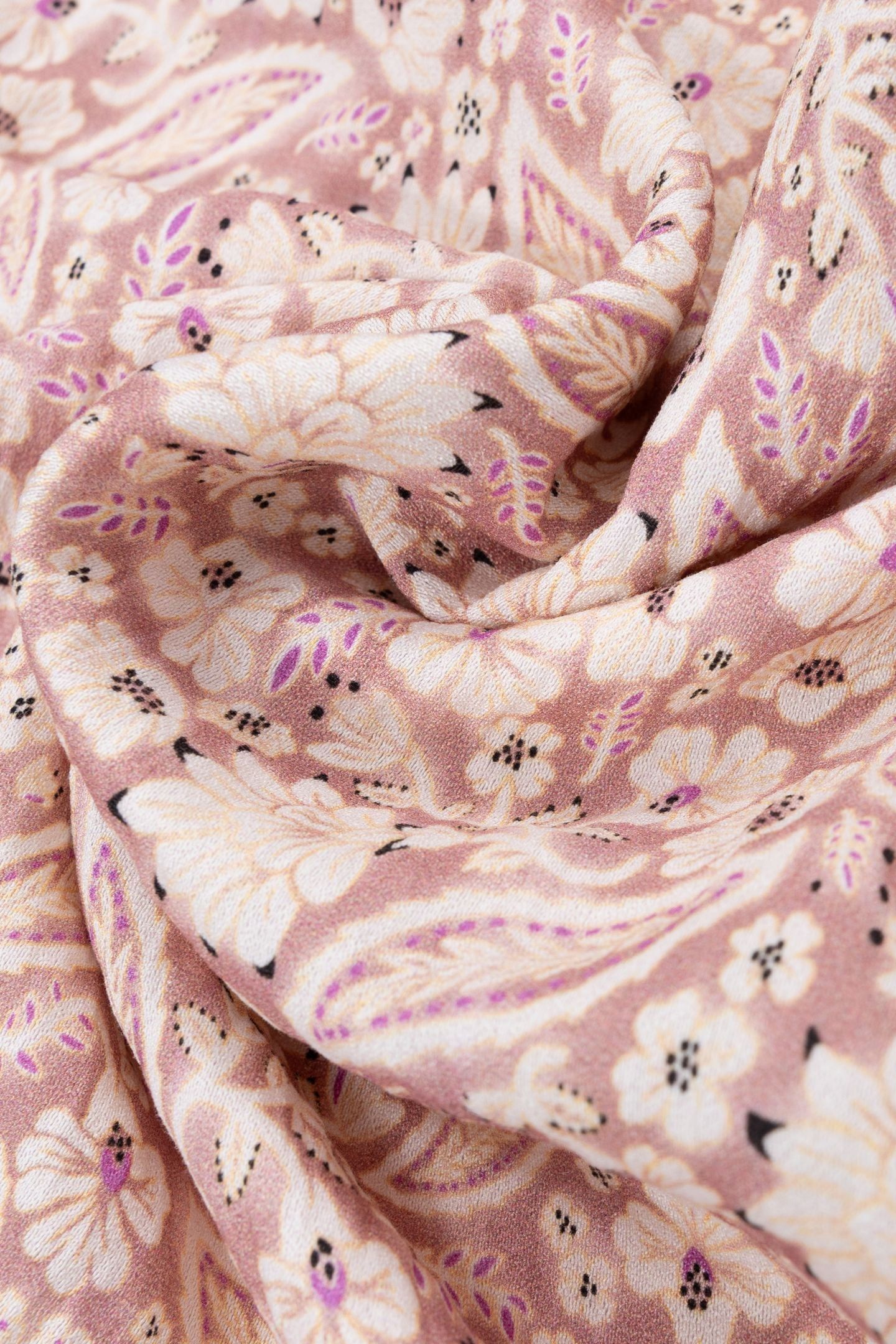 PINK FLORAL PAISLEY LONG DRESS 6