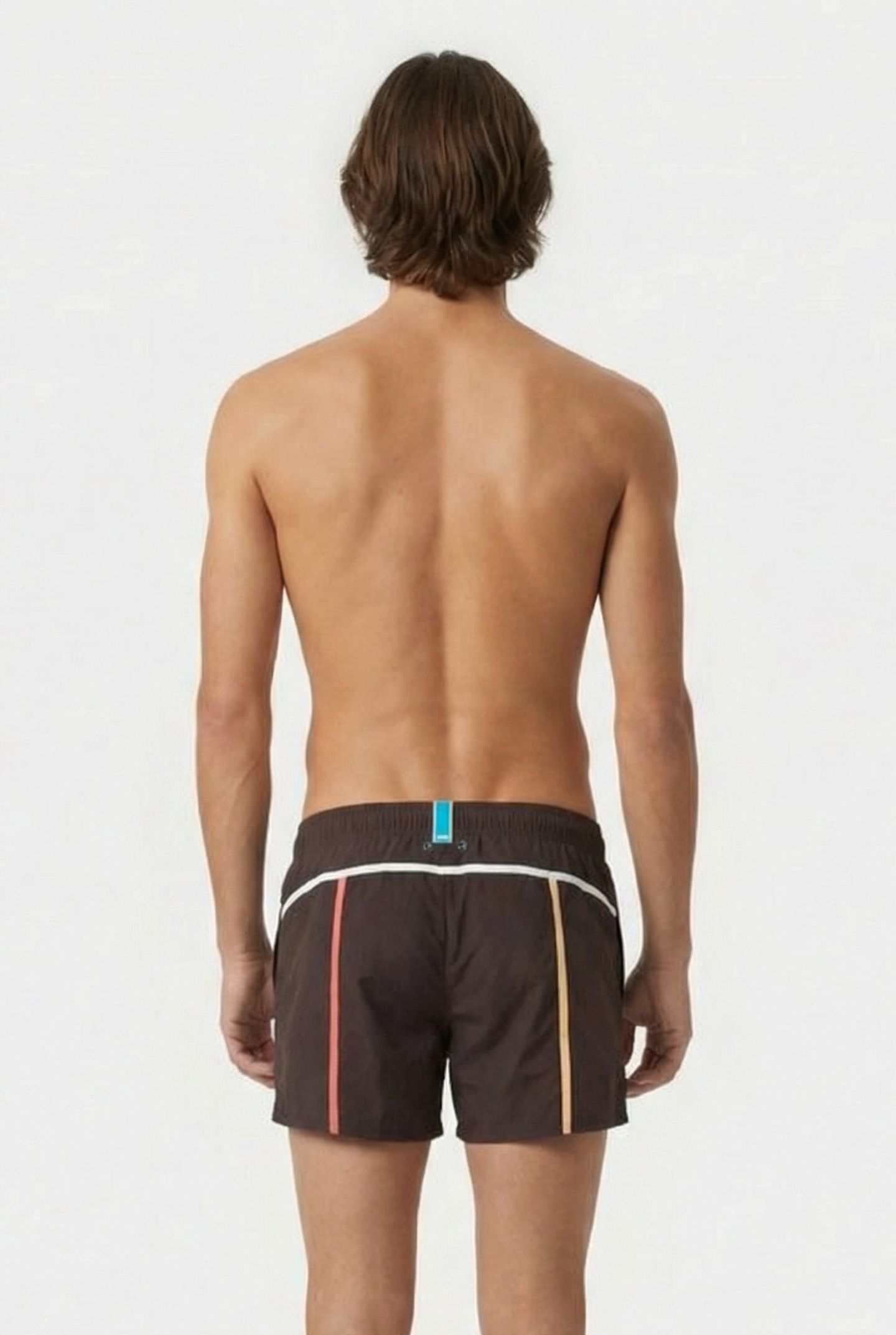 MEN'S ARENA PRO-FILE BEACH X-SHORT SEPIA-WHITE-SALMON PINK-C 2