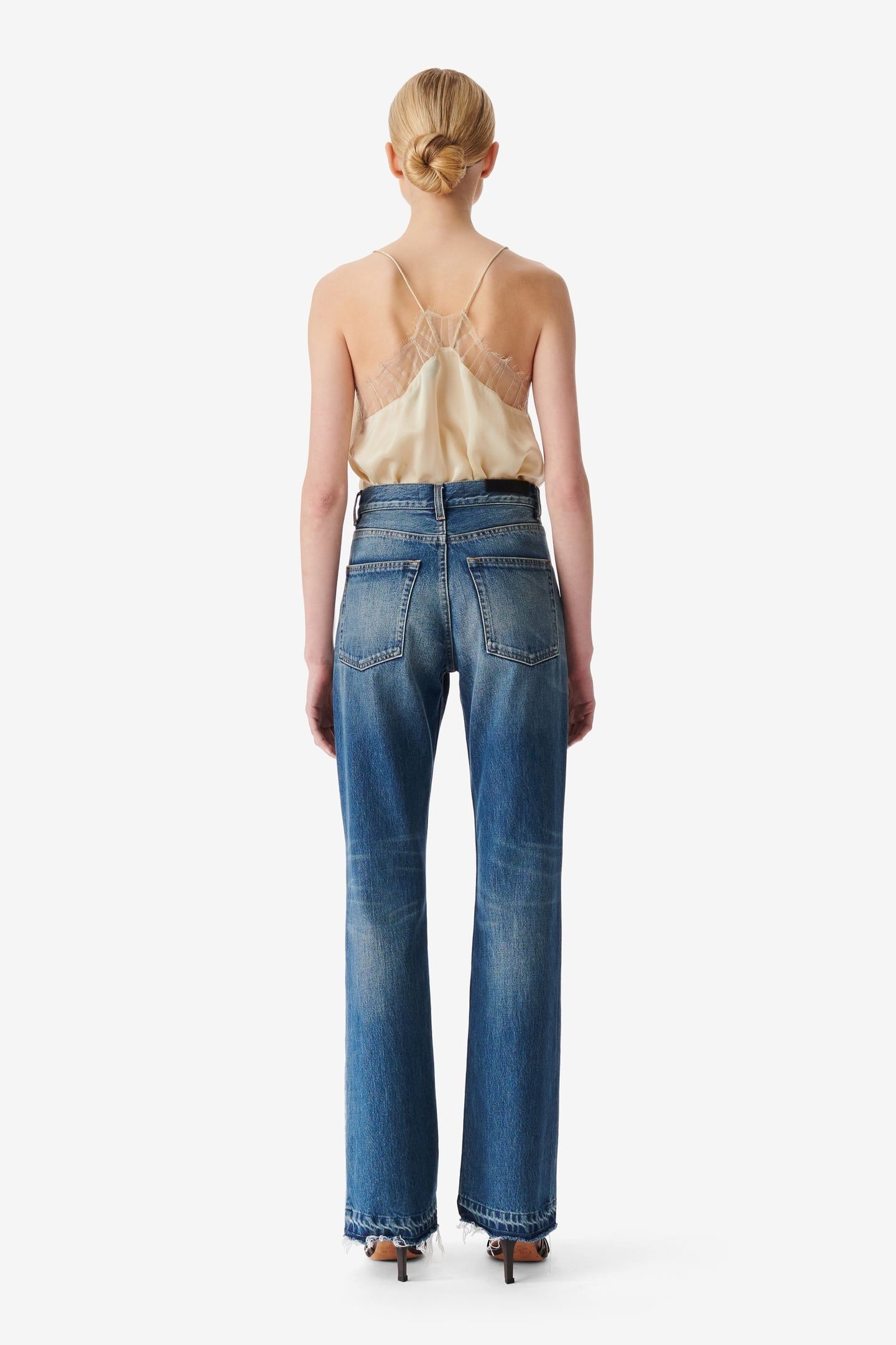 POLINI TROUSER MID BLUE USED 3