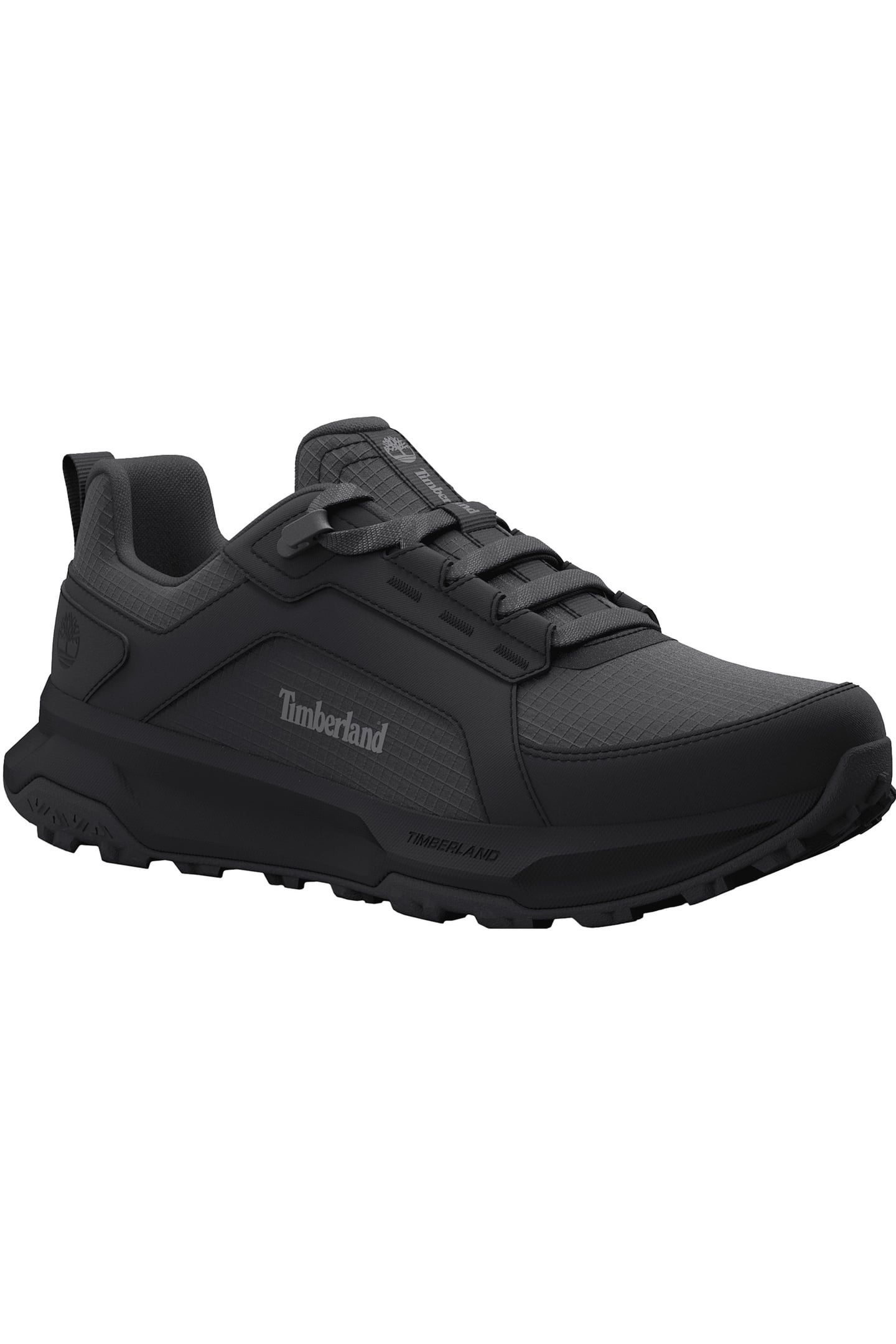 MOTION LEDGE LOW LACE UP WATERPROOF SNEAKER BLACK SUEDE 5