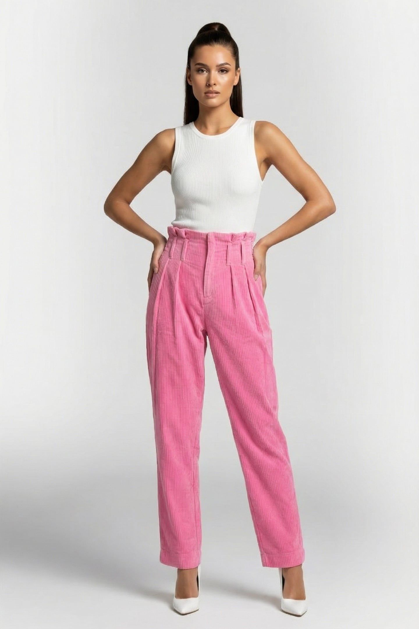 JAKE TROUSER PINK 1