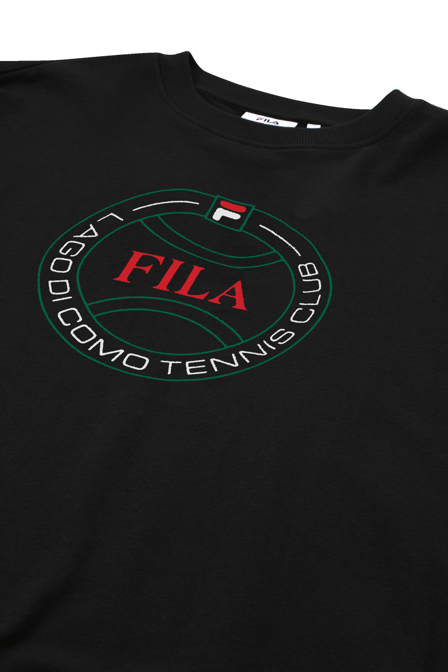 PARELLA RELAXED GRAPHIC SWEATSHIRT BLACK 5