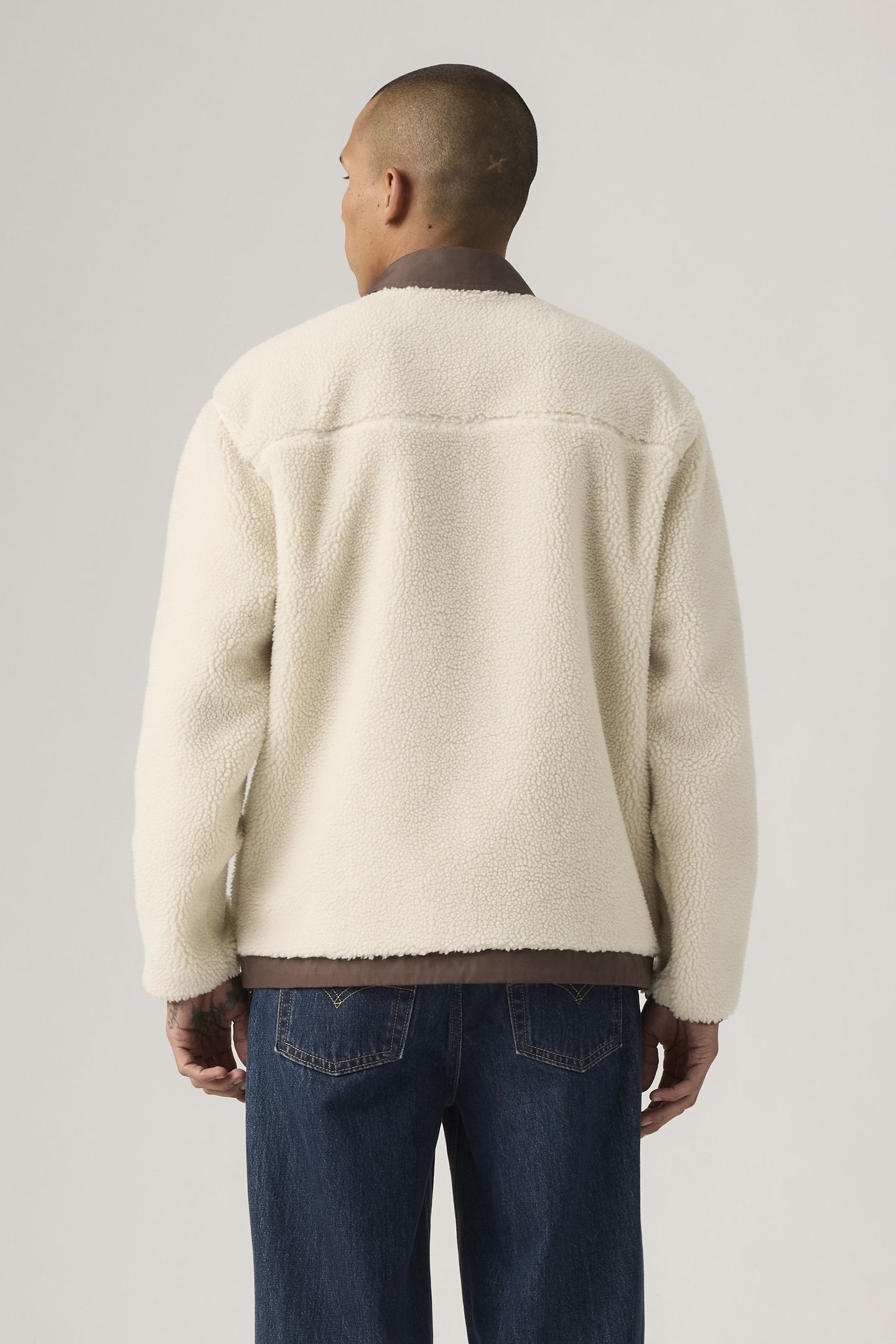 JOONIE SHERPA JACKET OATMEAL 3