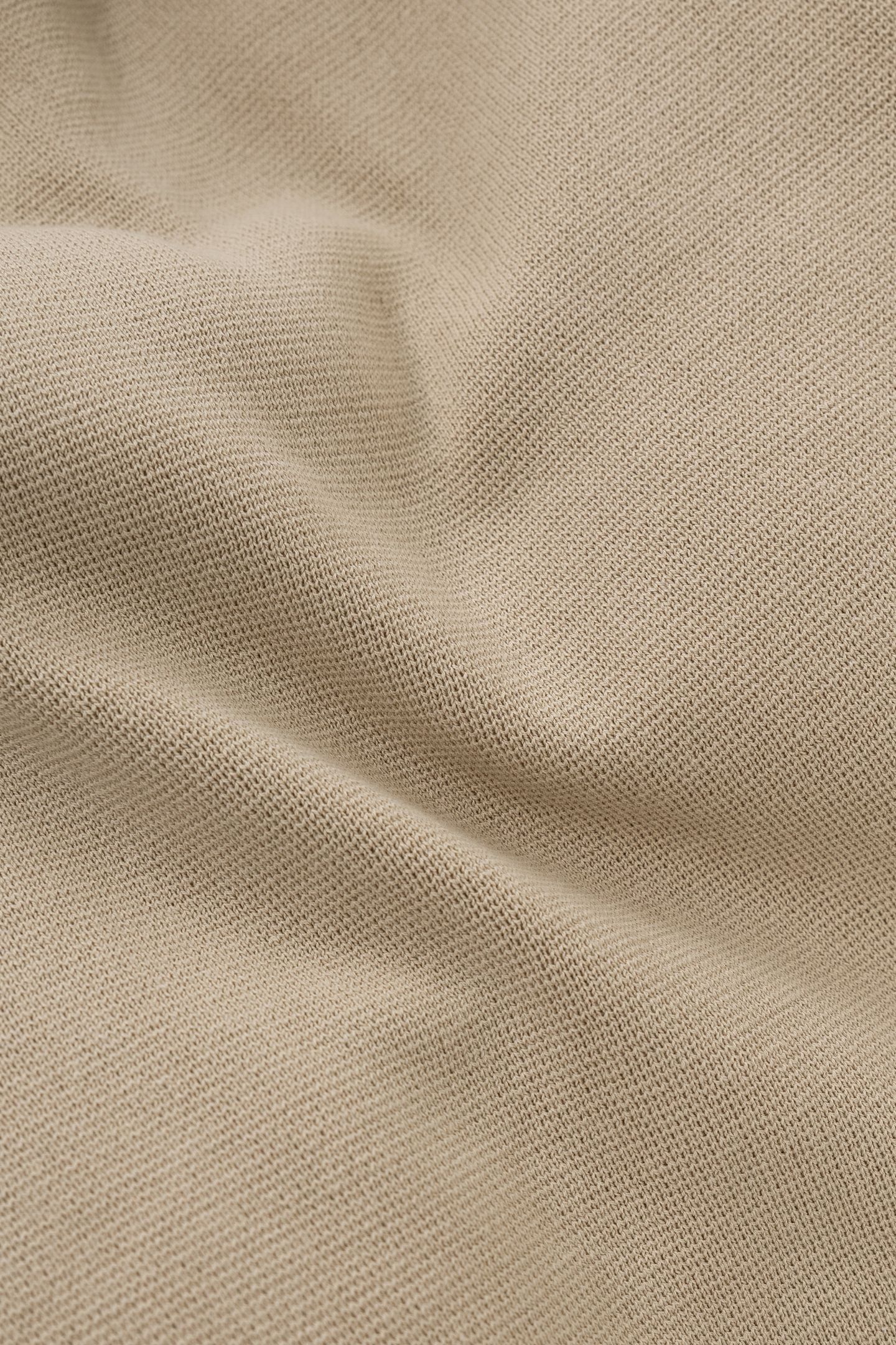 SHORT BEIGE KNITTED CARDIGAN WITH ENGRAVED BUTTONS 7