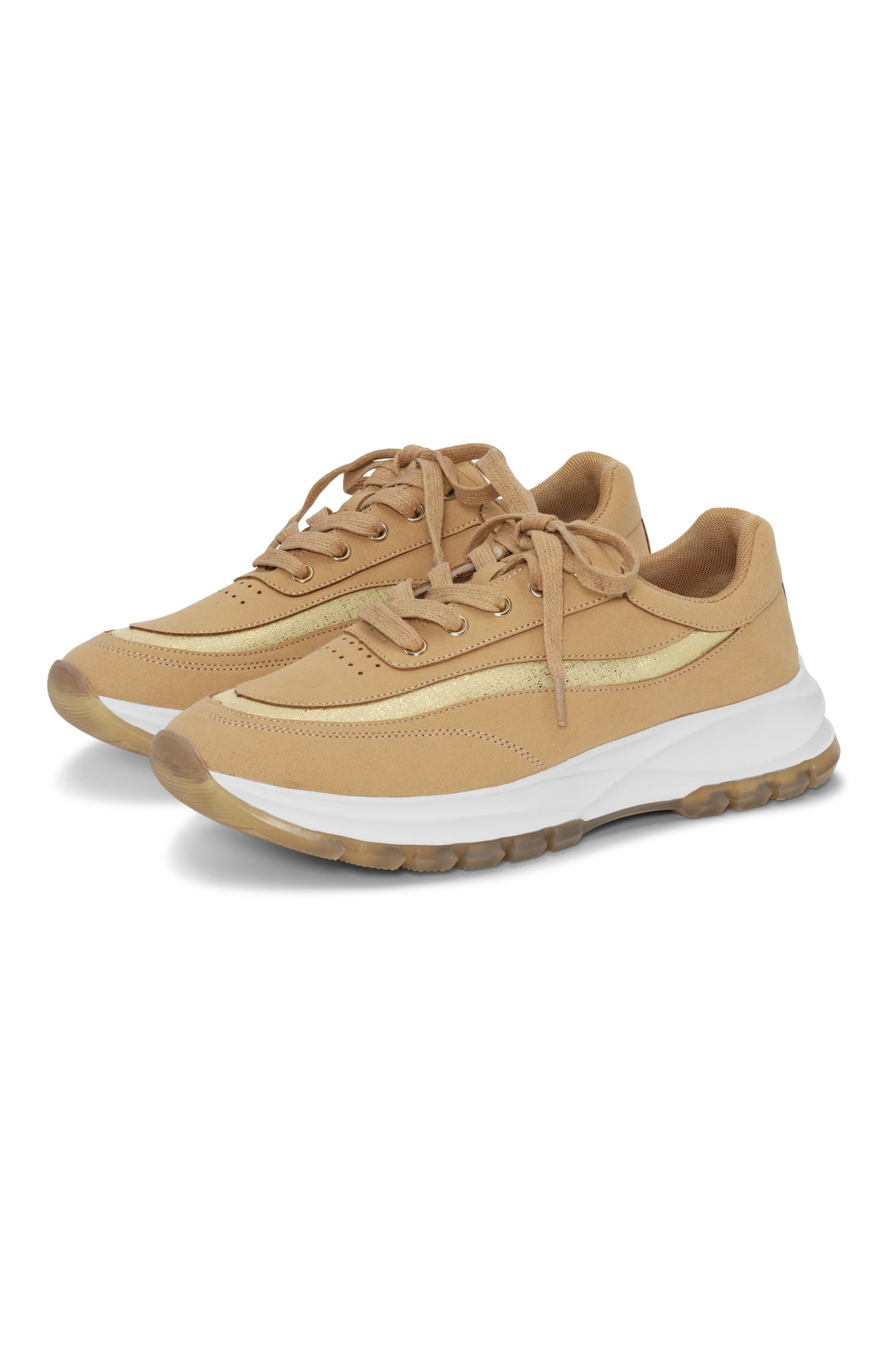 SHOES TILIA4072 LATTE WHITE 3
