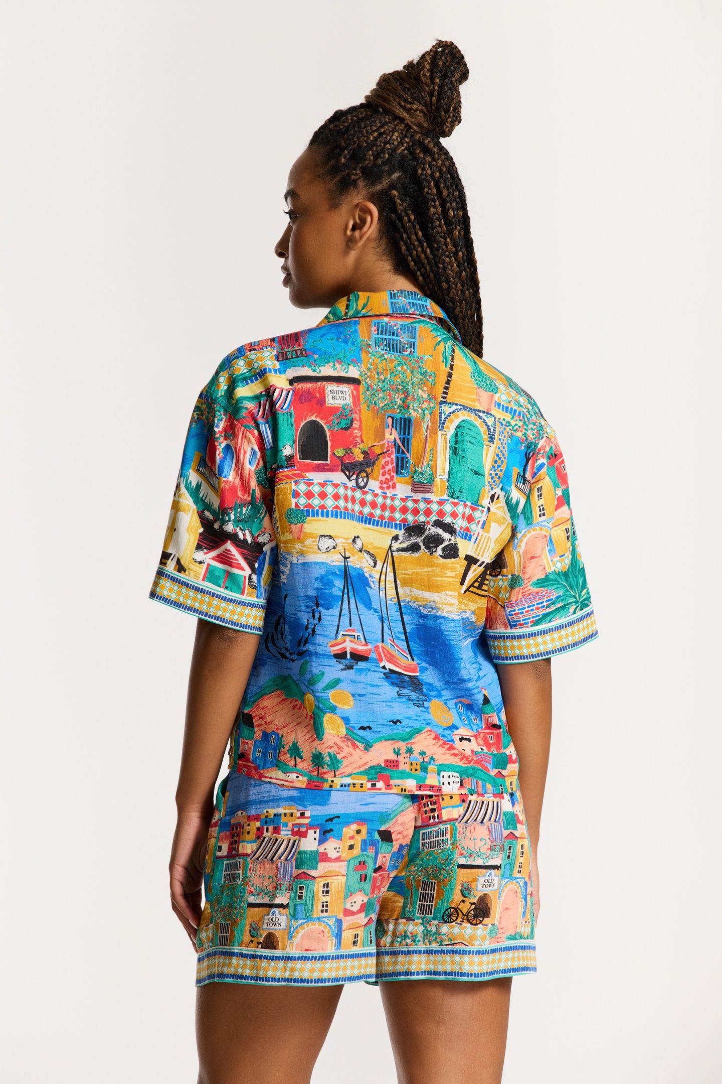 EMILY BLOUSE SHIWI ISLAND MULTI BRIGHT SHIWI ISLAND 5