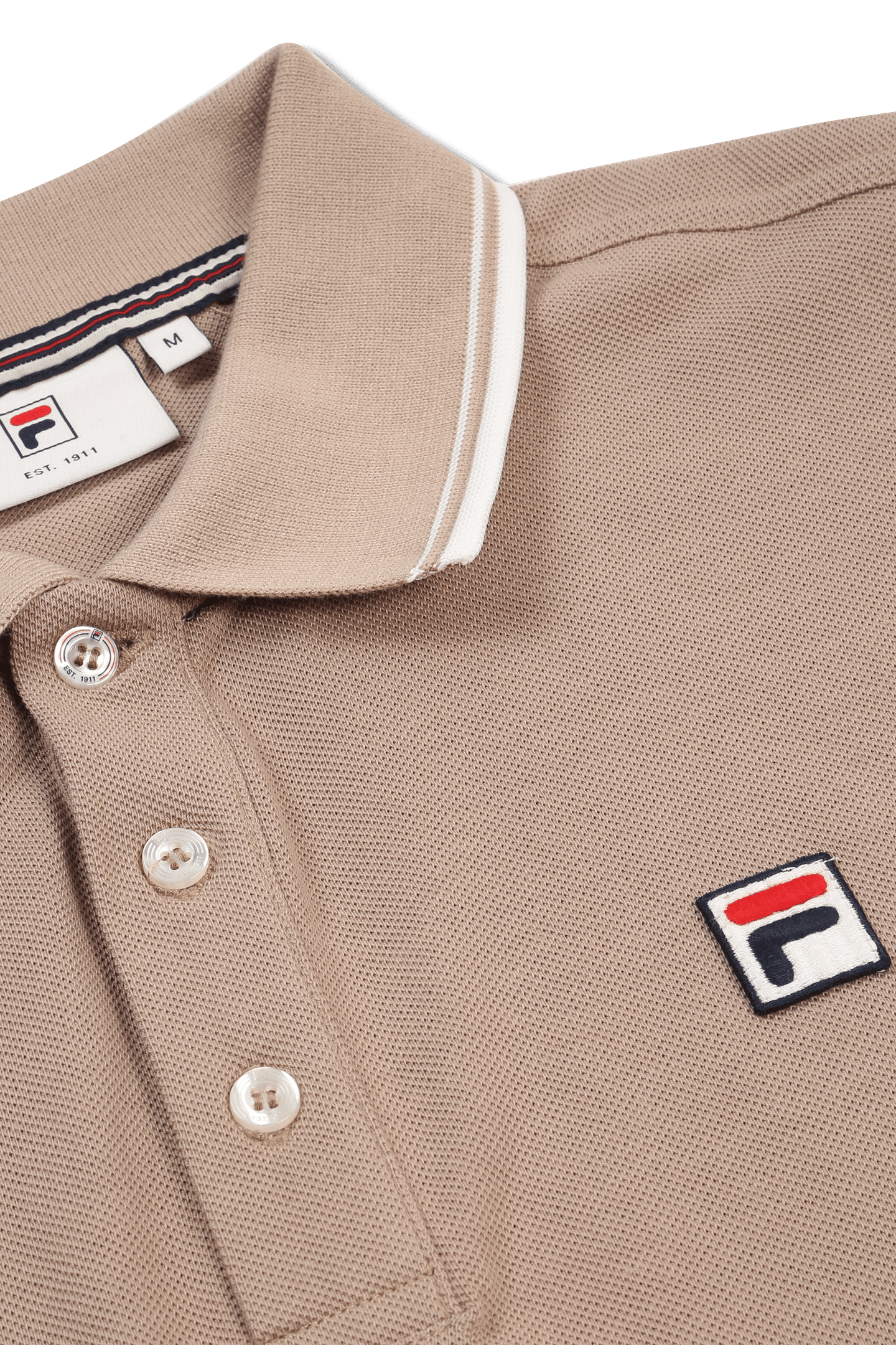 BIELLA REGULAR TIPPED POLO SHIRT TAUPE GRAY 7