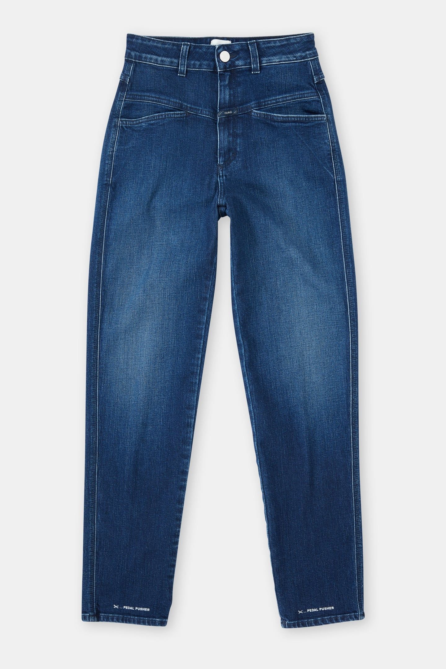 PEDAL PUSHER JEANS DARK BLUE 7