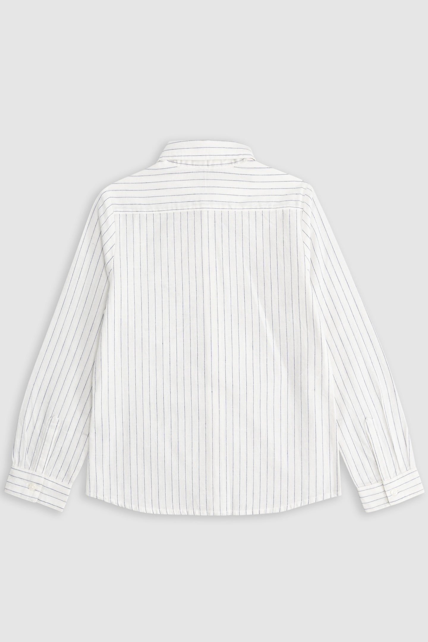 CREAM SHIRT WITH MAXI ANCHOR STRIPES 2