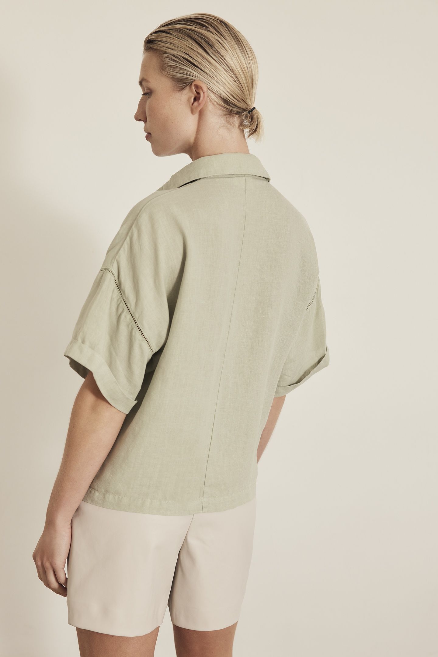 KATE BLOUSE GREEN TEA 5