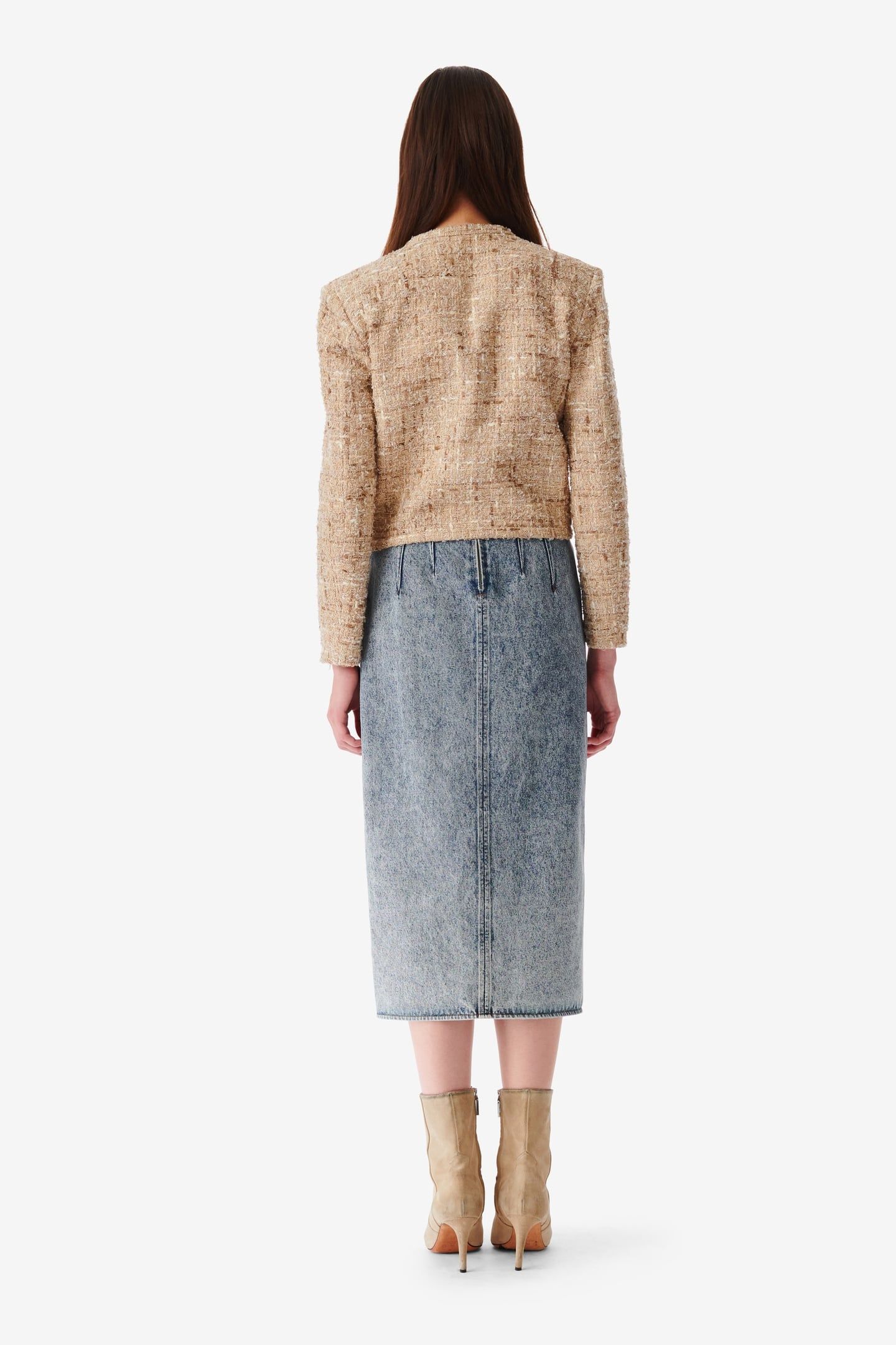 TOGO JACKET MIXED BEIGE 3