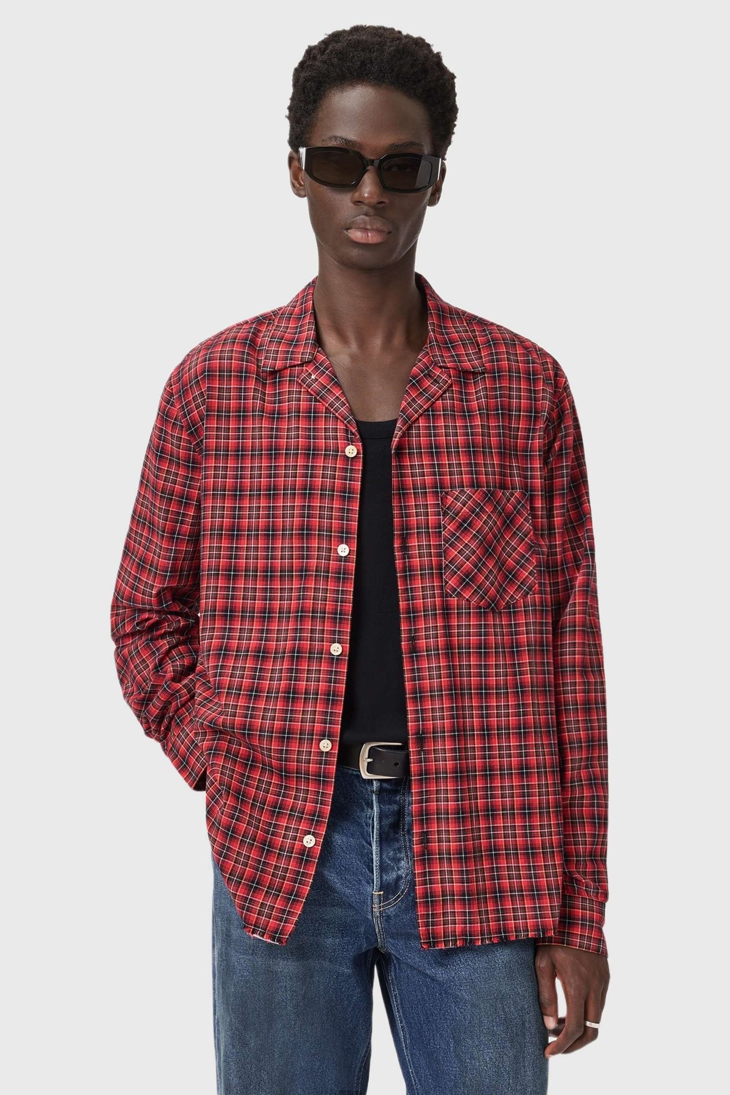 FELIX LS SHIRT CLARET RED 5