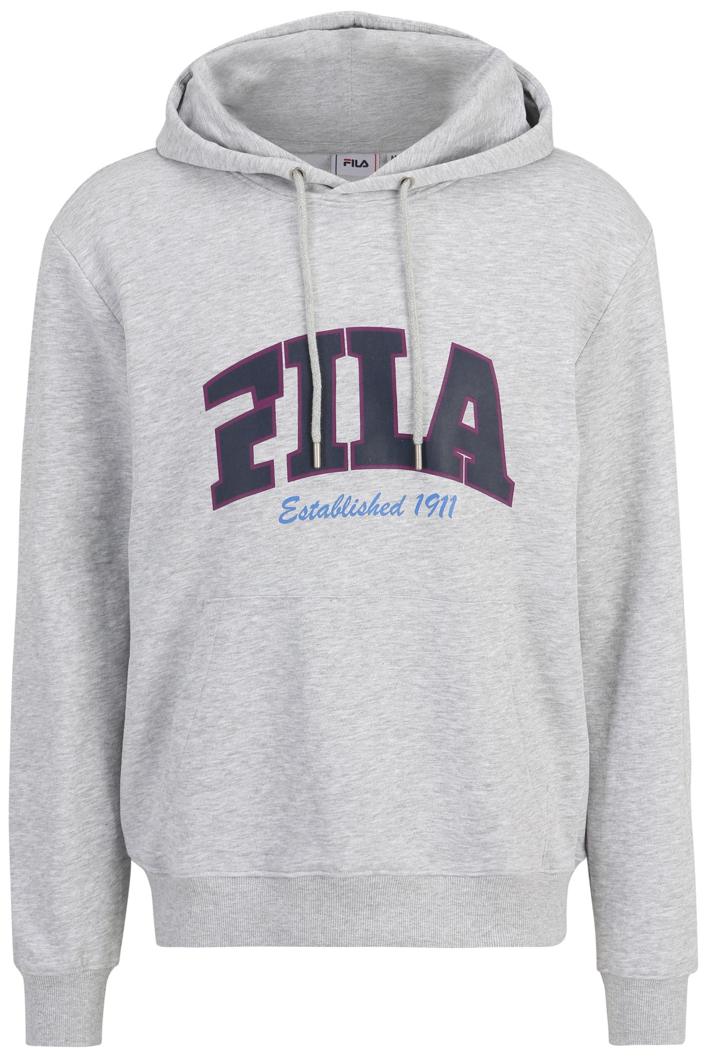 LANDEN REGULAR HOODIE LIGHT GREY MELANGE 4
