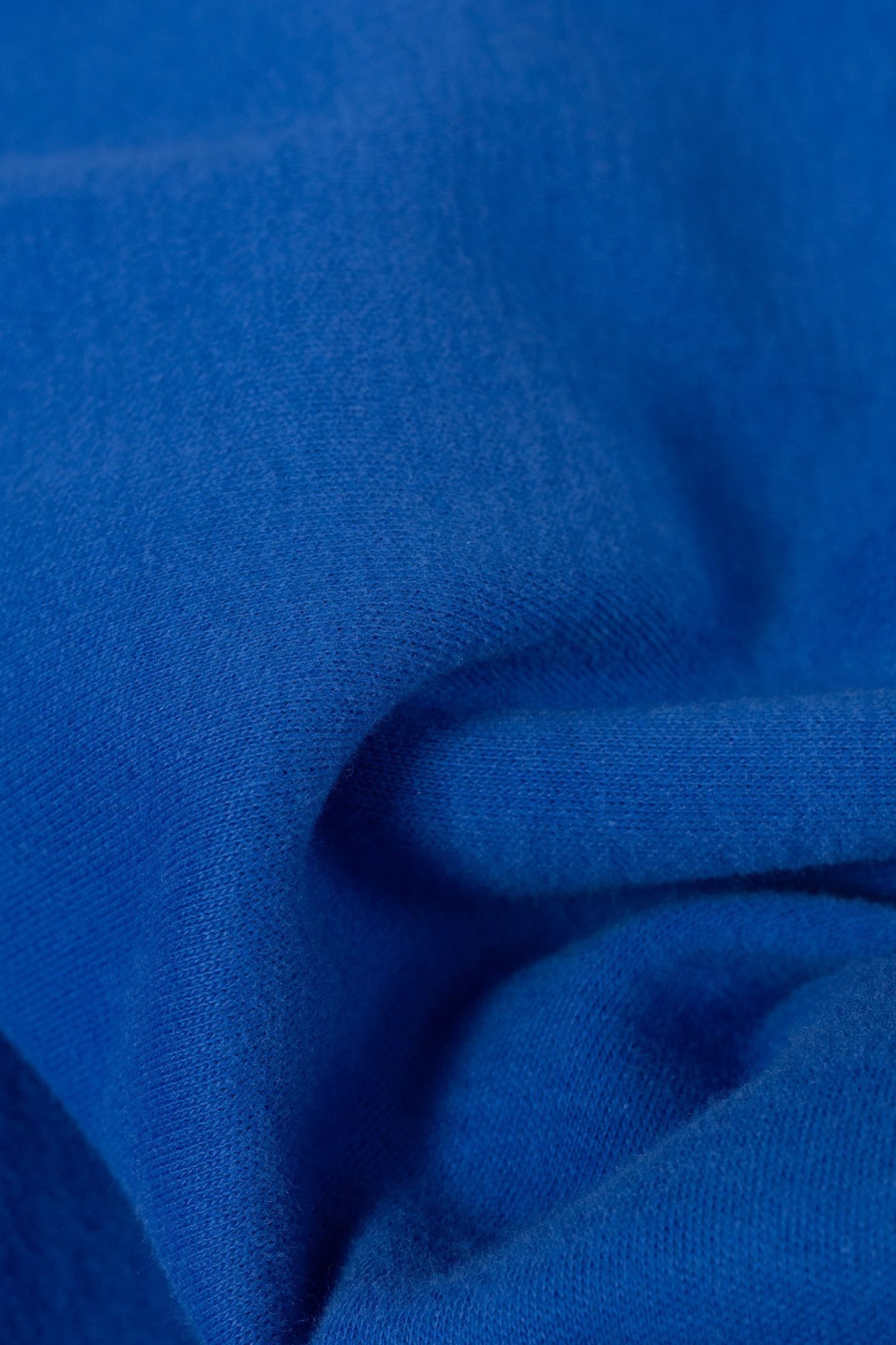 BLUE DRESS WITH ZIPPED POLO NECK ELECTRIC BLUE 7