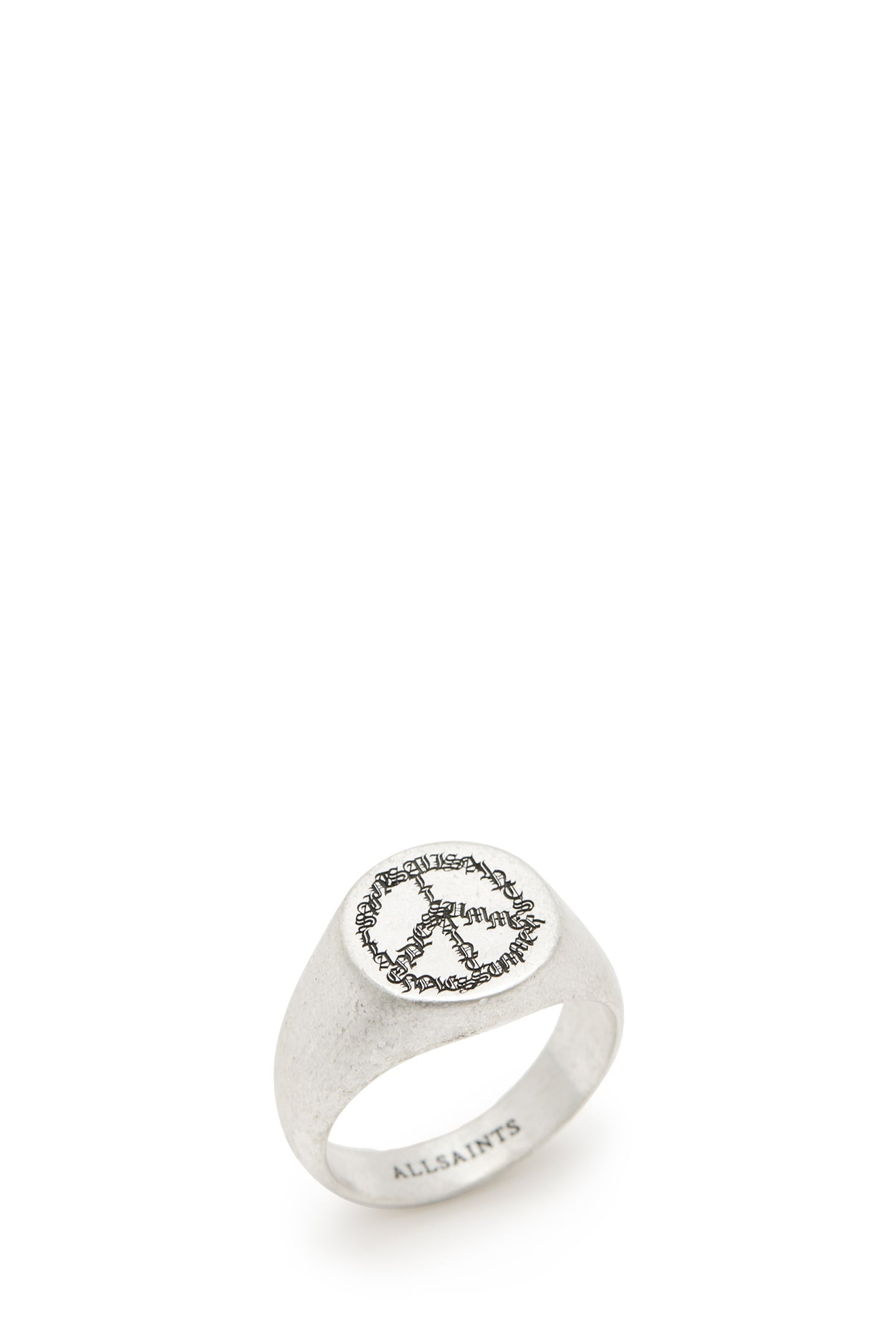 LEON PEACE RING WARM SILVER 1