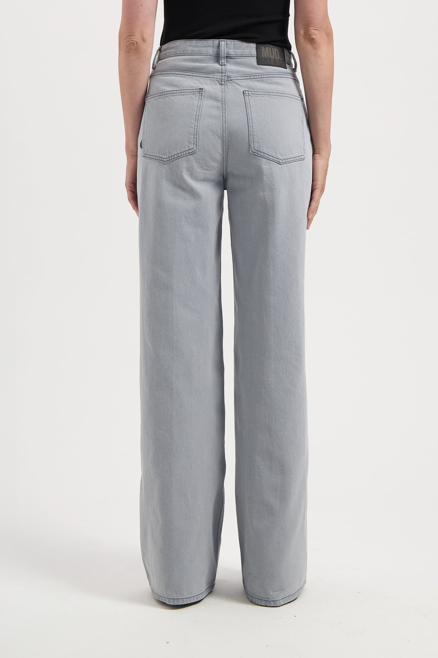 SARA HIGH LOOSE LIGHT GREY 3