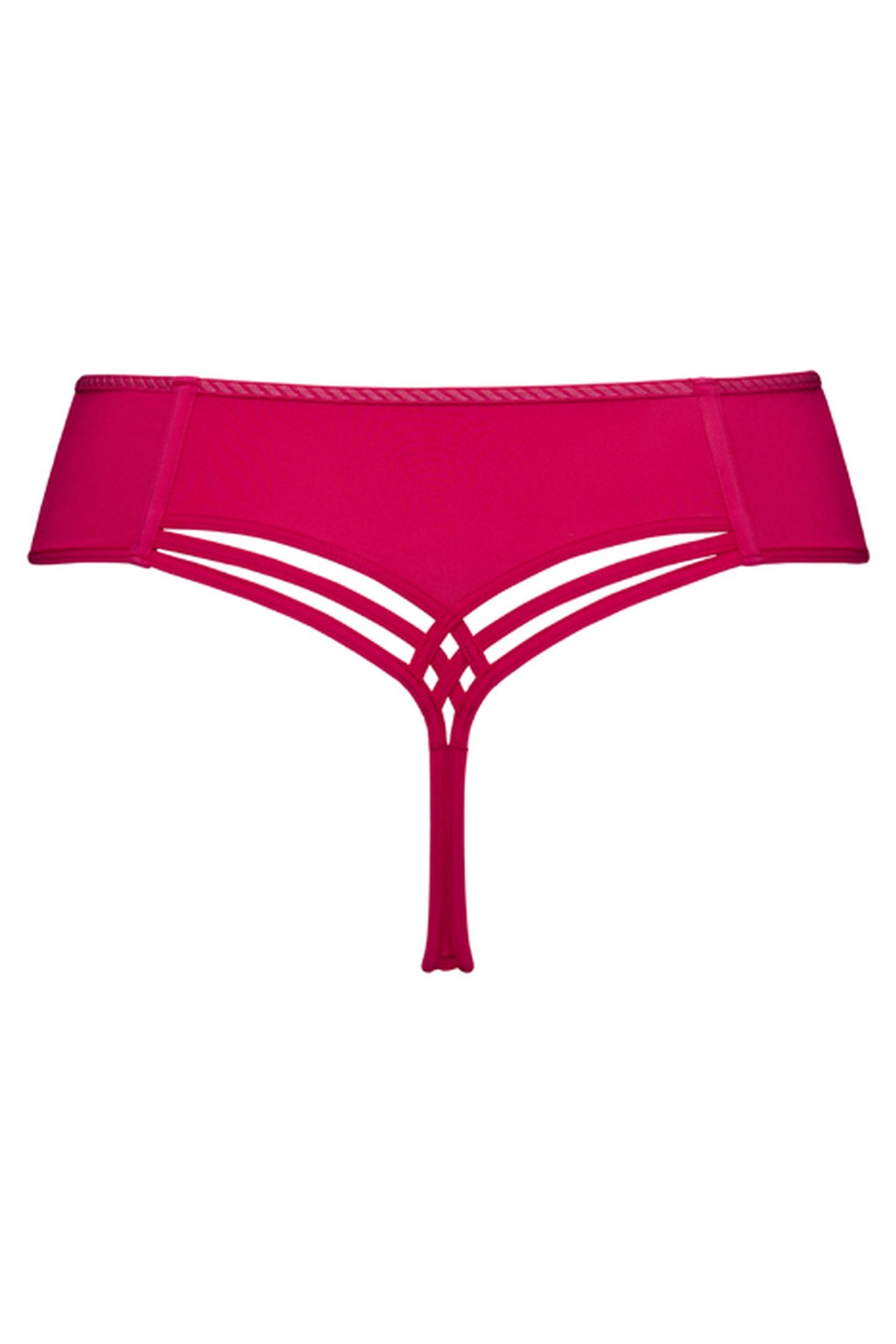DAME DE PARIS AZALEA RED THONG 4