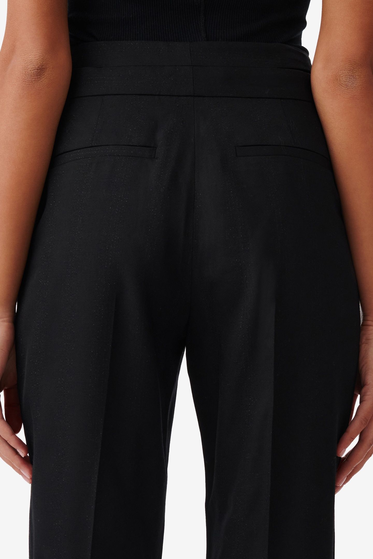 LUADA TROUSER BLACK LUREX 4